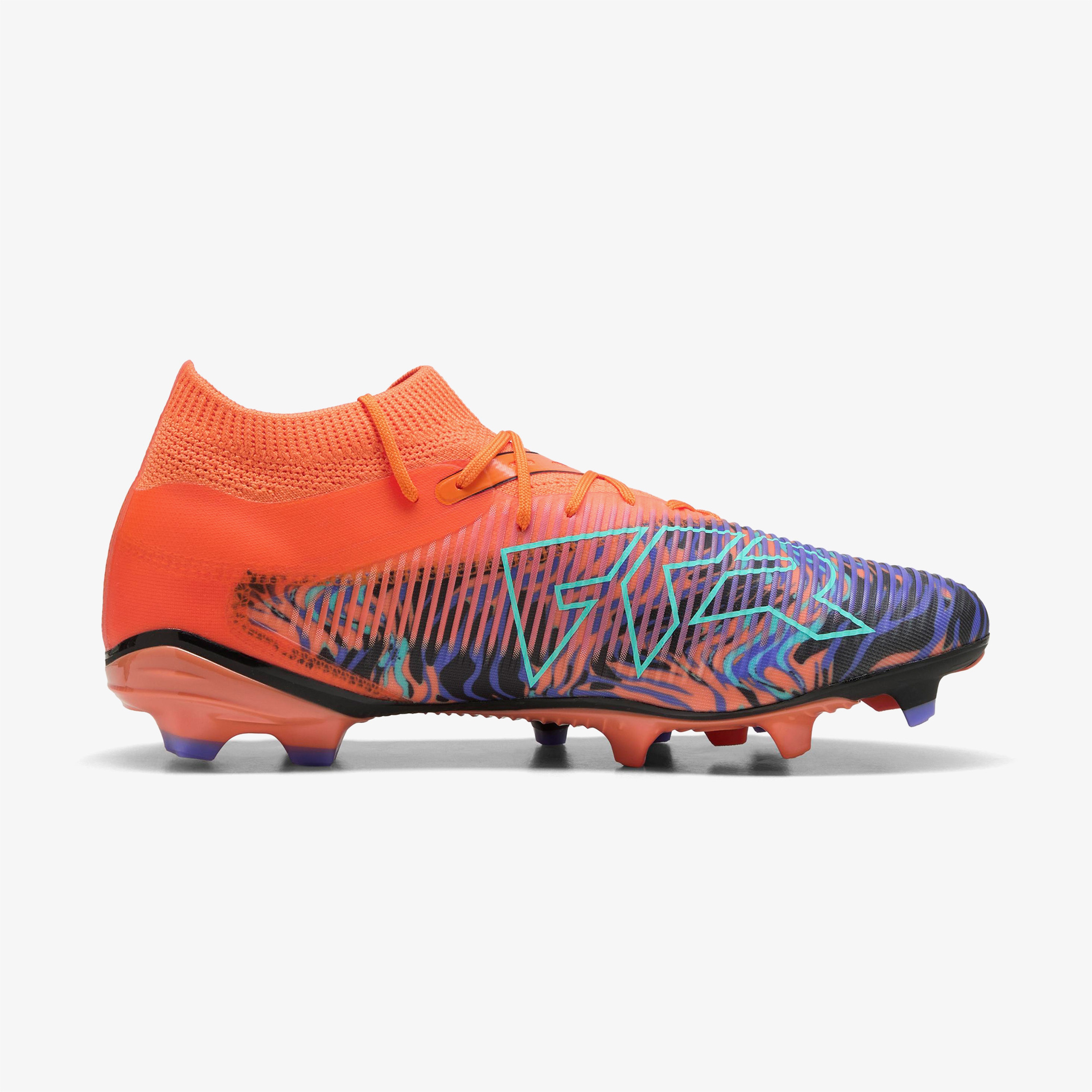 Puma Future 8 Match Crea Fg/Ag Erkek Turuncu Çim Saha Kramponu