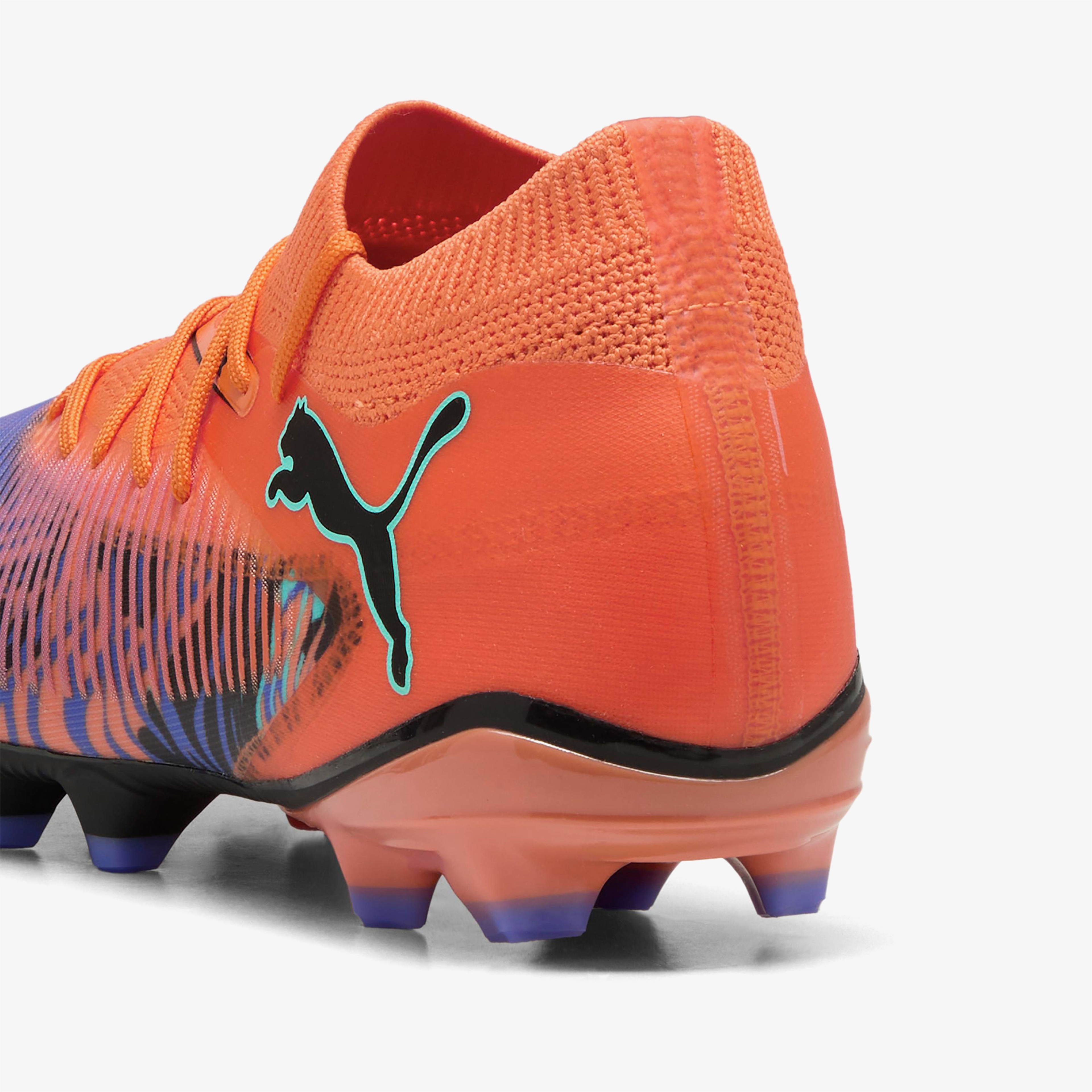 Puma Future 8 Match Crea Fg/Ag Erkek Turuncu Çim Saha Kramponu