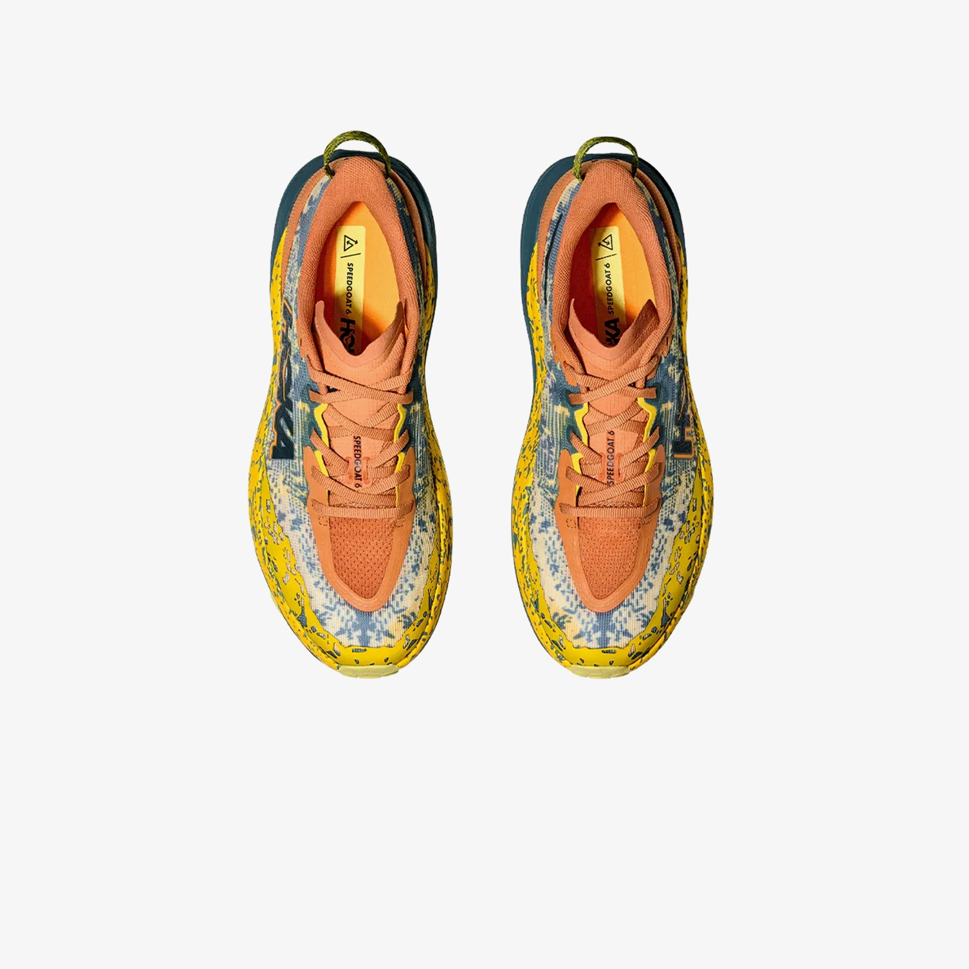 Hoka Speedgoat 6 Erkek Turuncu Arazi Koşu Ayakkabısı