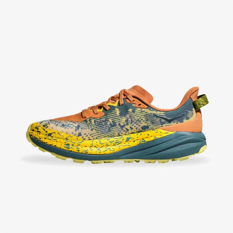 Hoka Speedgoat 6 Erkek Turuncu Arazi Koşu Ayakkabısı