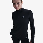 Nike Trail Kadın Siyah Koşu Sweatshirt