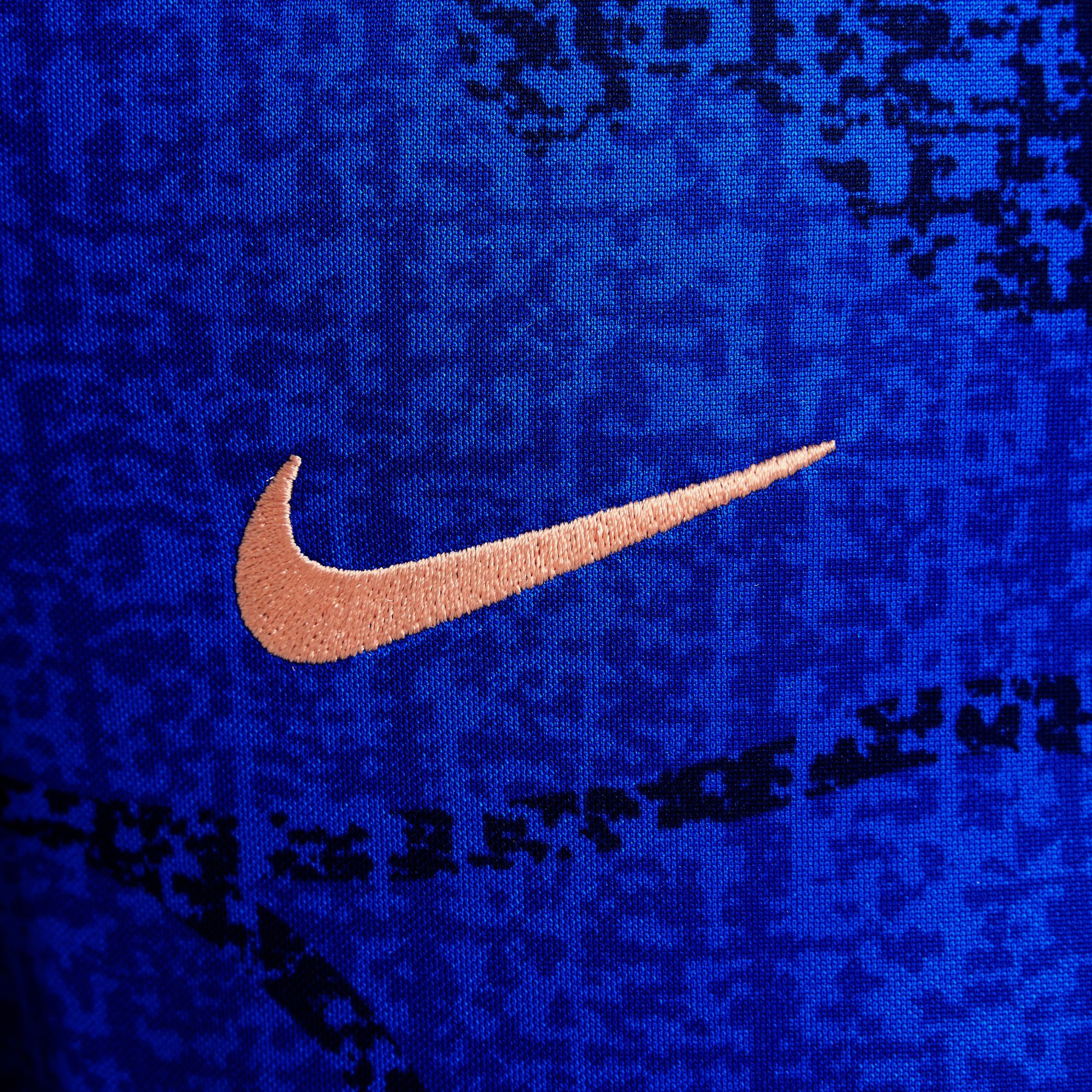 Nike Fff Academy Pro Çocuk Mavi T-Shirt