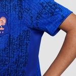 Nike Fff Academy Pro Çocuk Mavi T-Shirt