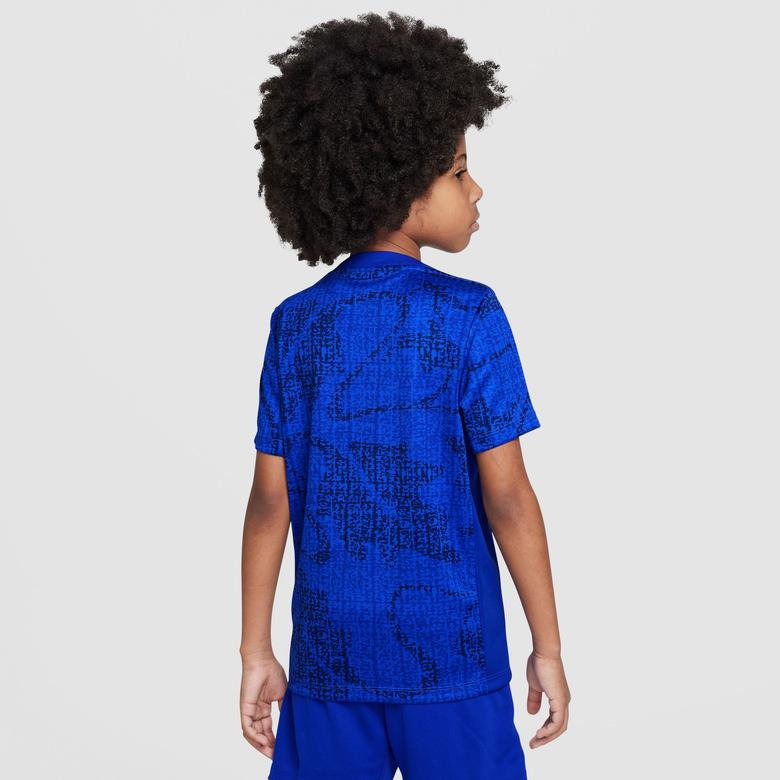 Nike Fff Academy Pro Çocuk Mavi T-Shirt