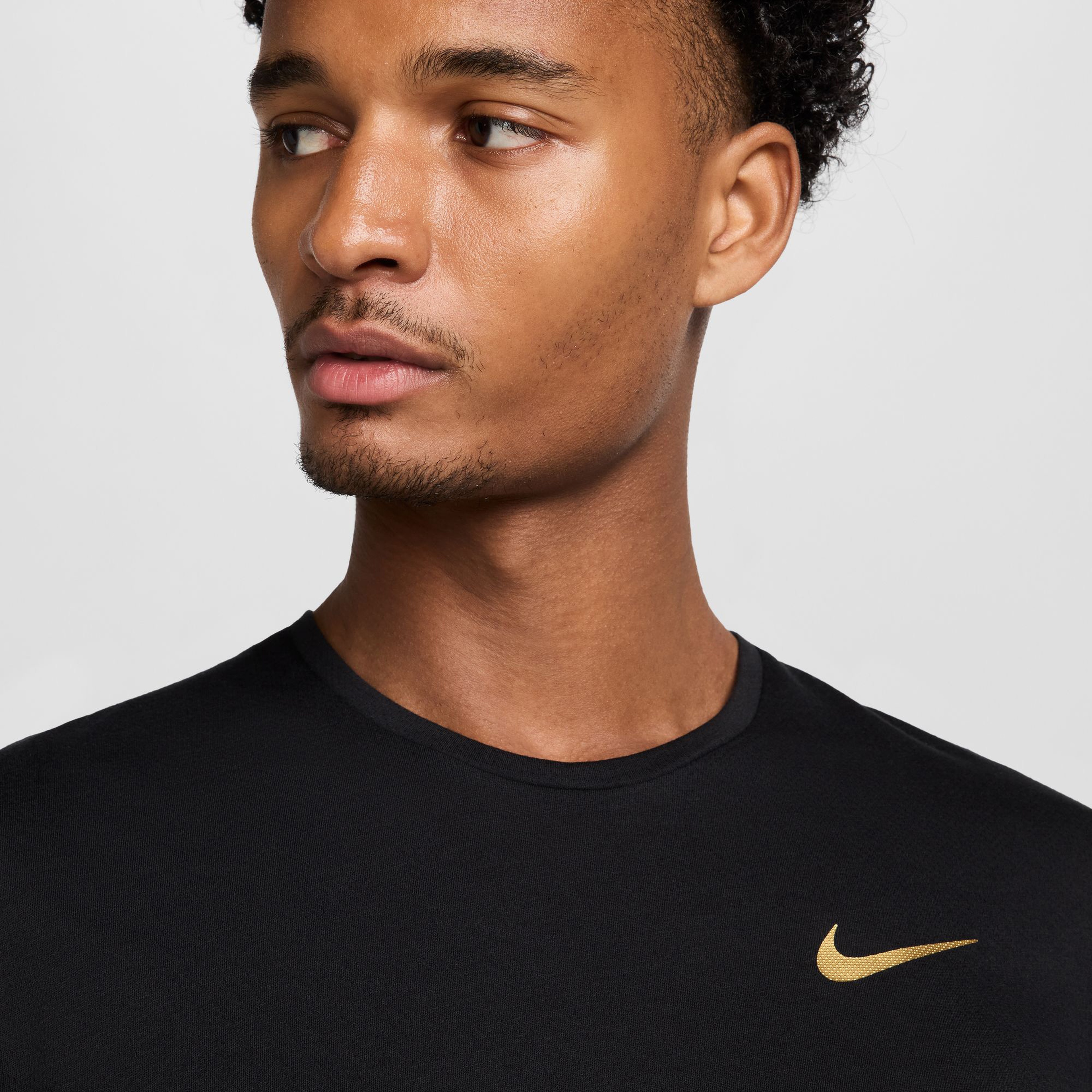 Nike X Jakob Erkek Siyah Koşu T-Shirt