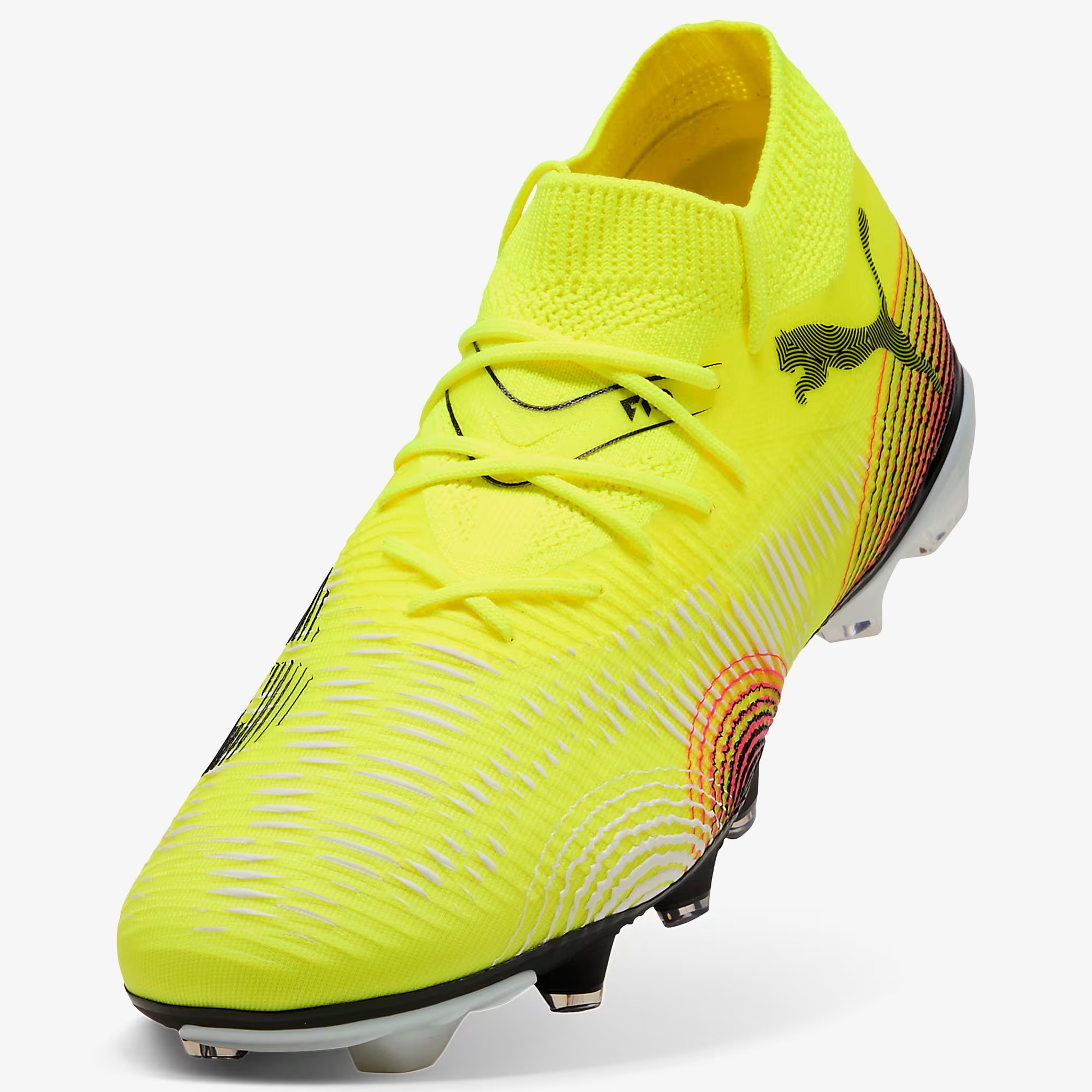 Puma Future 8 Match Fg/Ag Erkek Sarı Çim Saha Kramponu