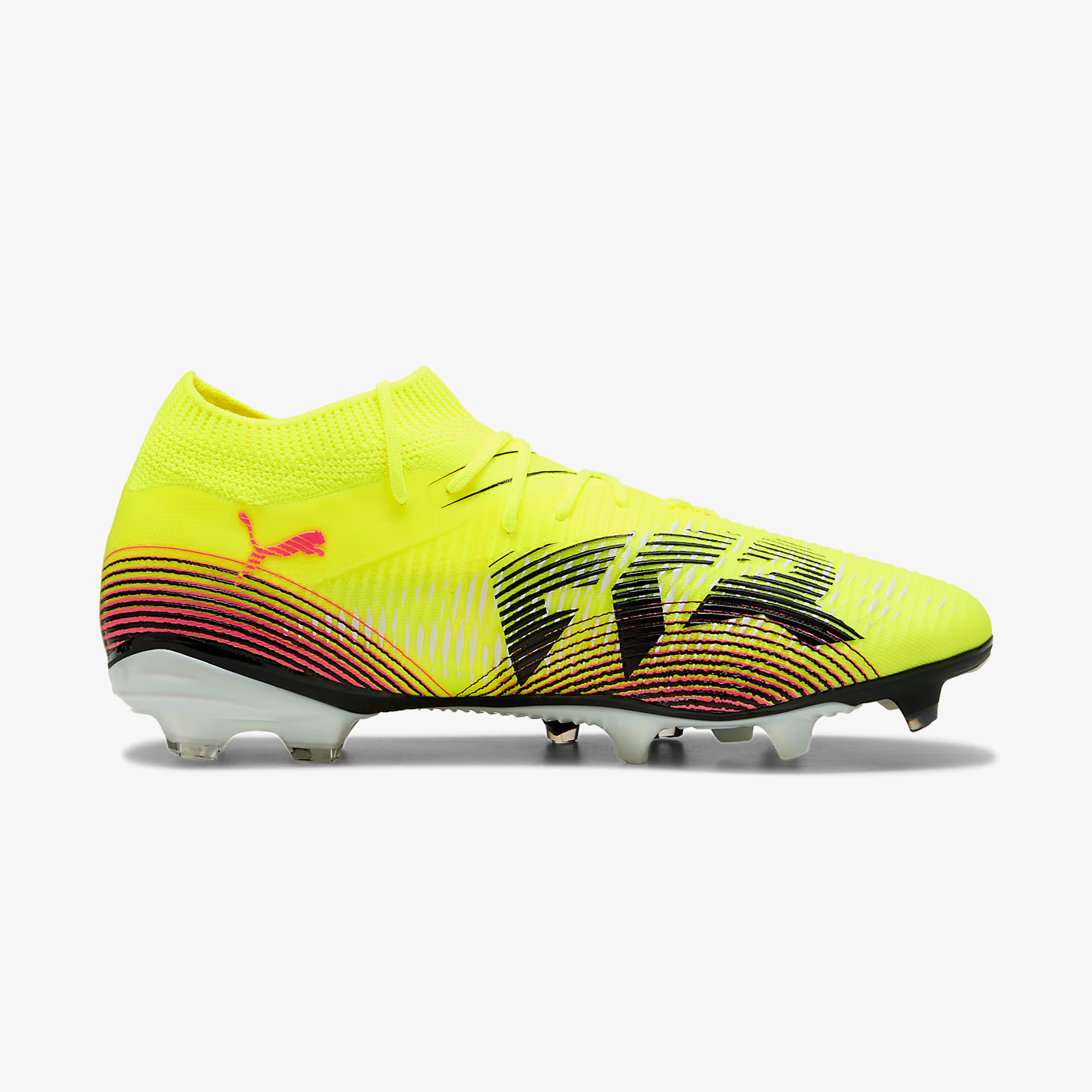 Puma Future 8 Match Fg/Ag Erkek Sarı Çim Saha Kramponu