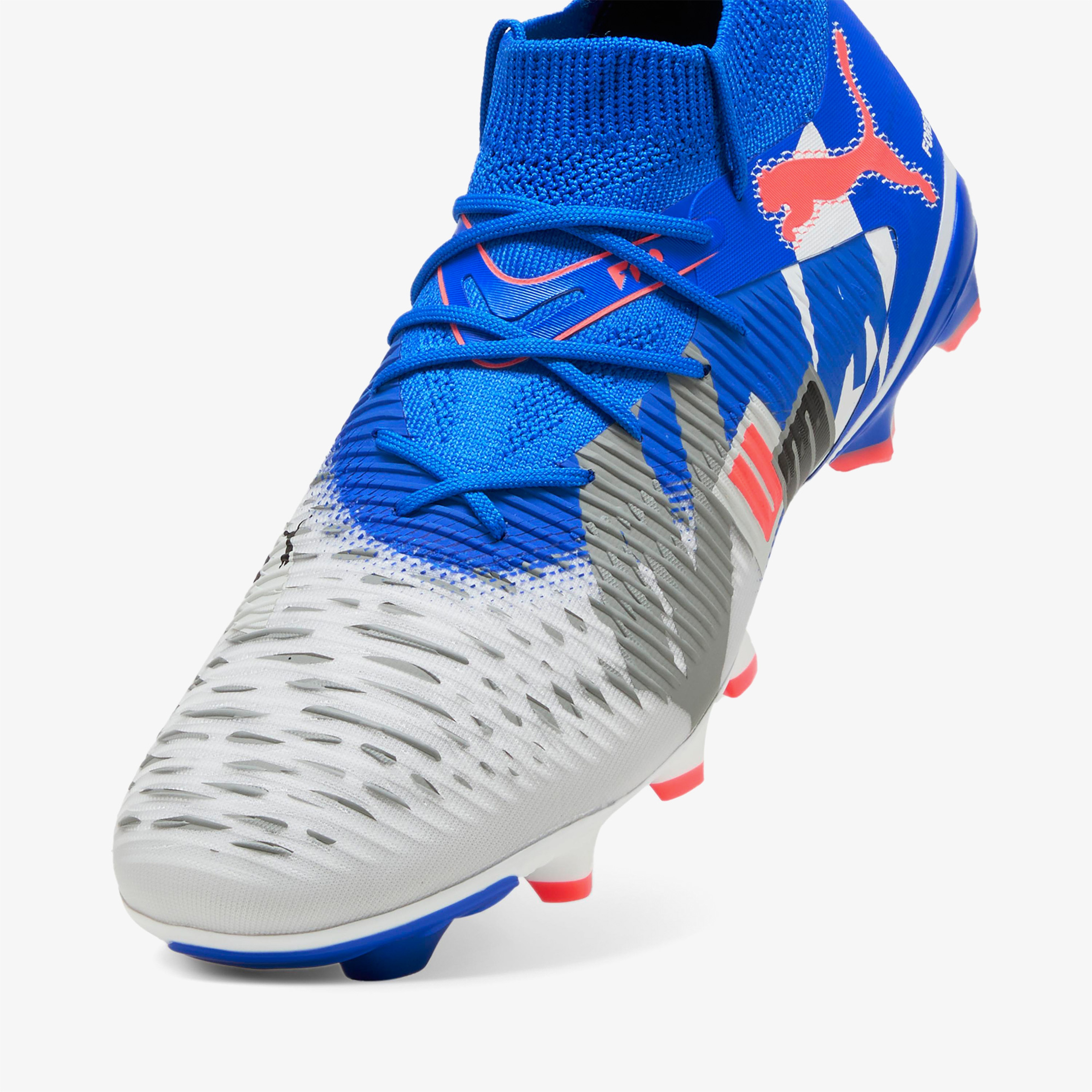 Puma Future 8 Match Forever Fg/Ag Erkek Beyaz Çim Saha Kramponu