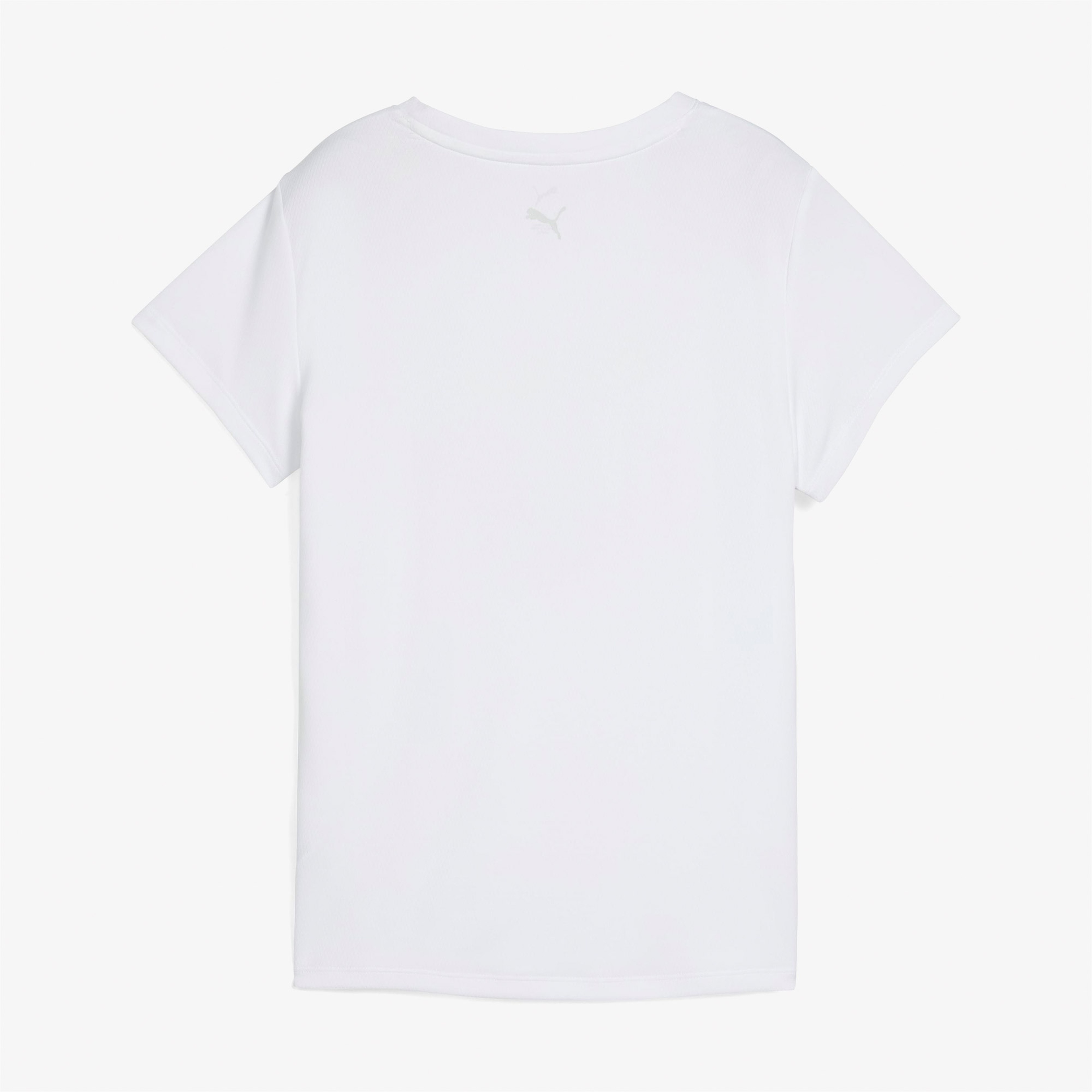 Puma Graphics Running Slogan Kadın Beyaz T-Shirt