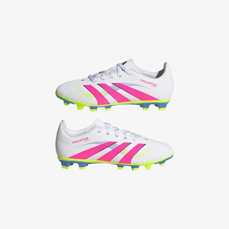 adidas Predator Club Çocuk Beyaz Çim Saha Kramponu