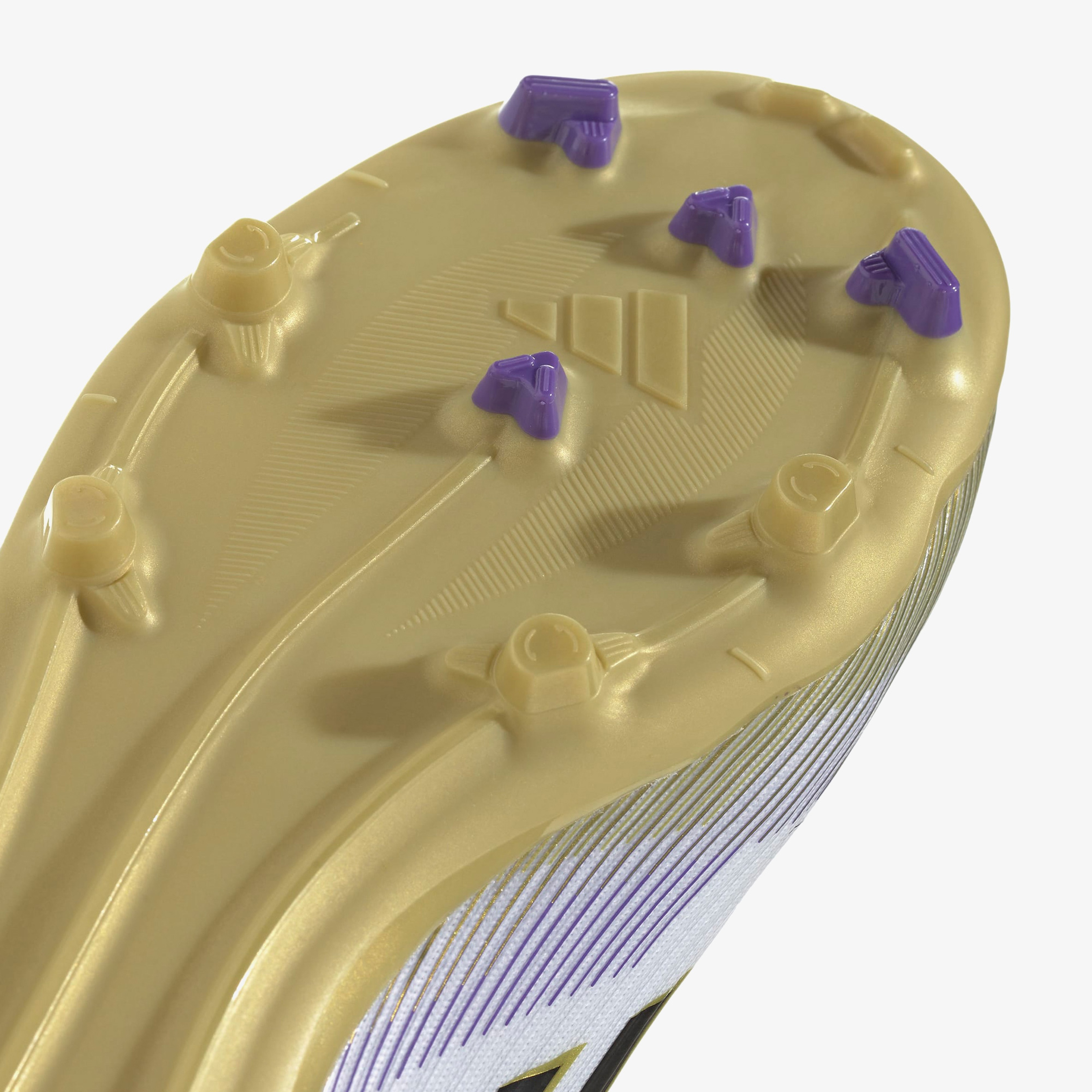 adidas F50 League Firm-Multi Ground Çocuk Beyaz Çim Saha Kramponu