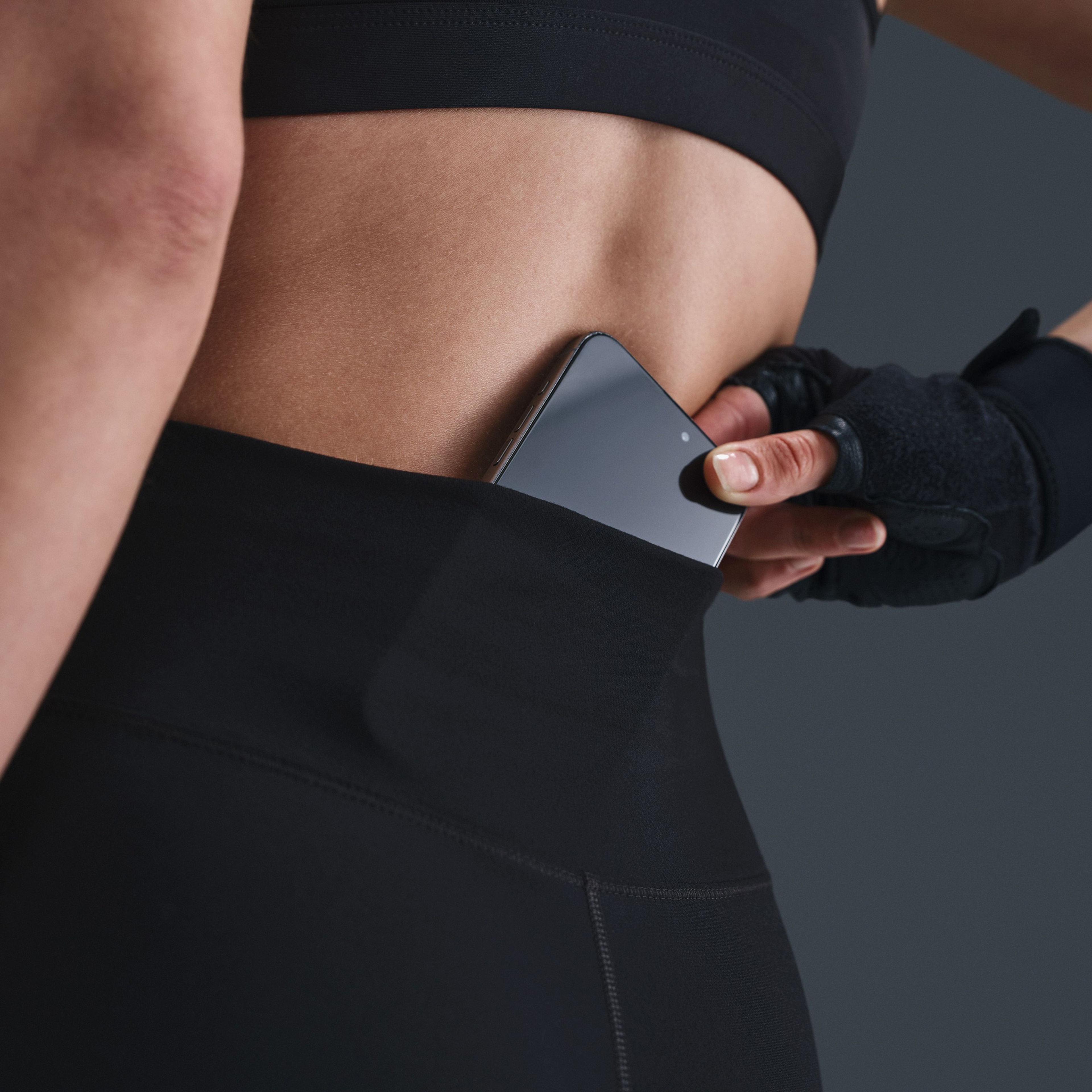 Nike Dri-FIT One Kadın Siyah Antrenman Taytı