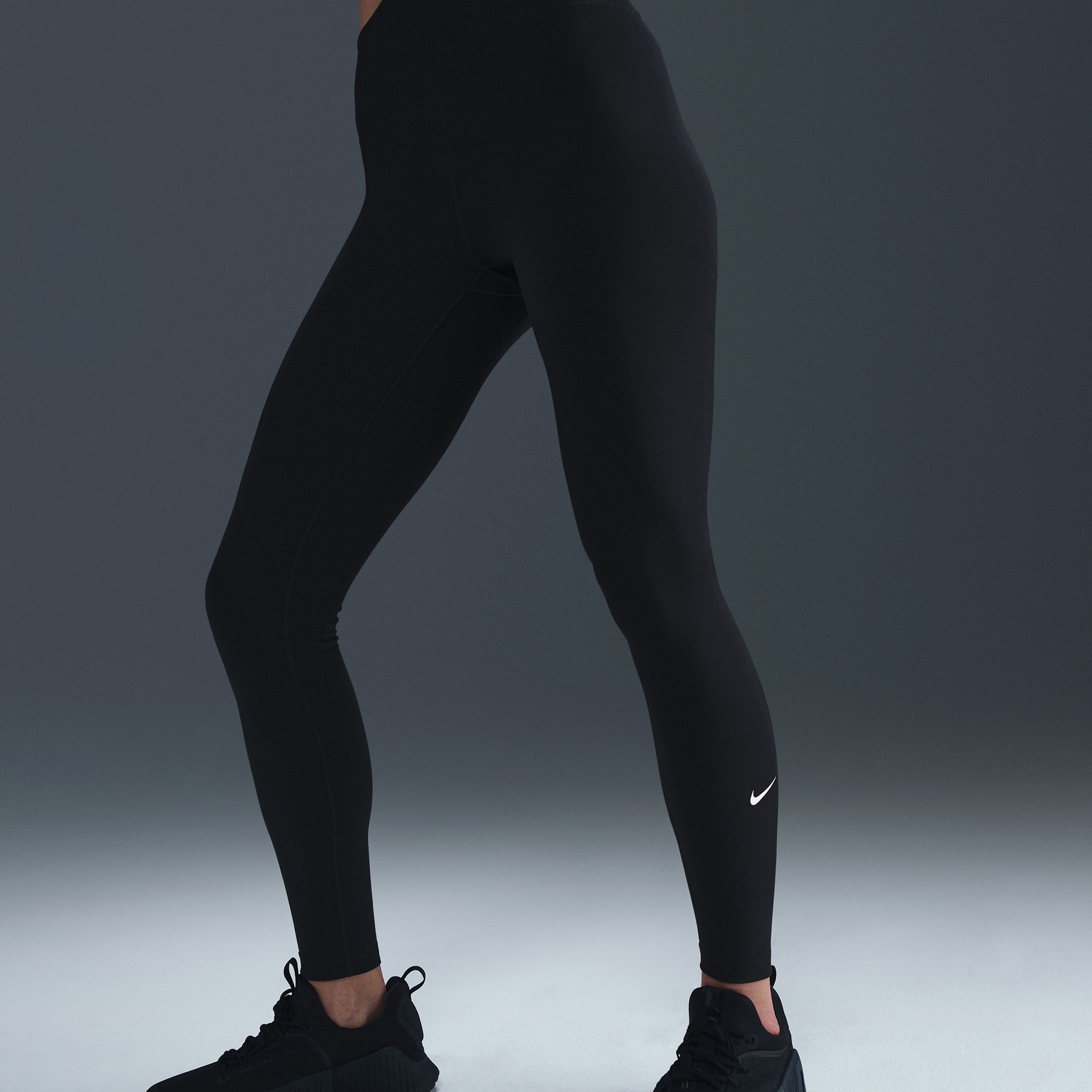 Nike Dri-FIT One Kadın Siyah Antrenman Taytı