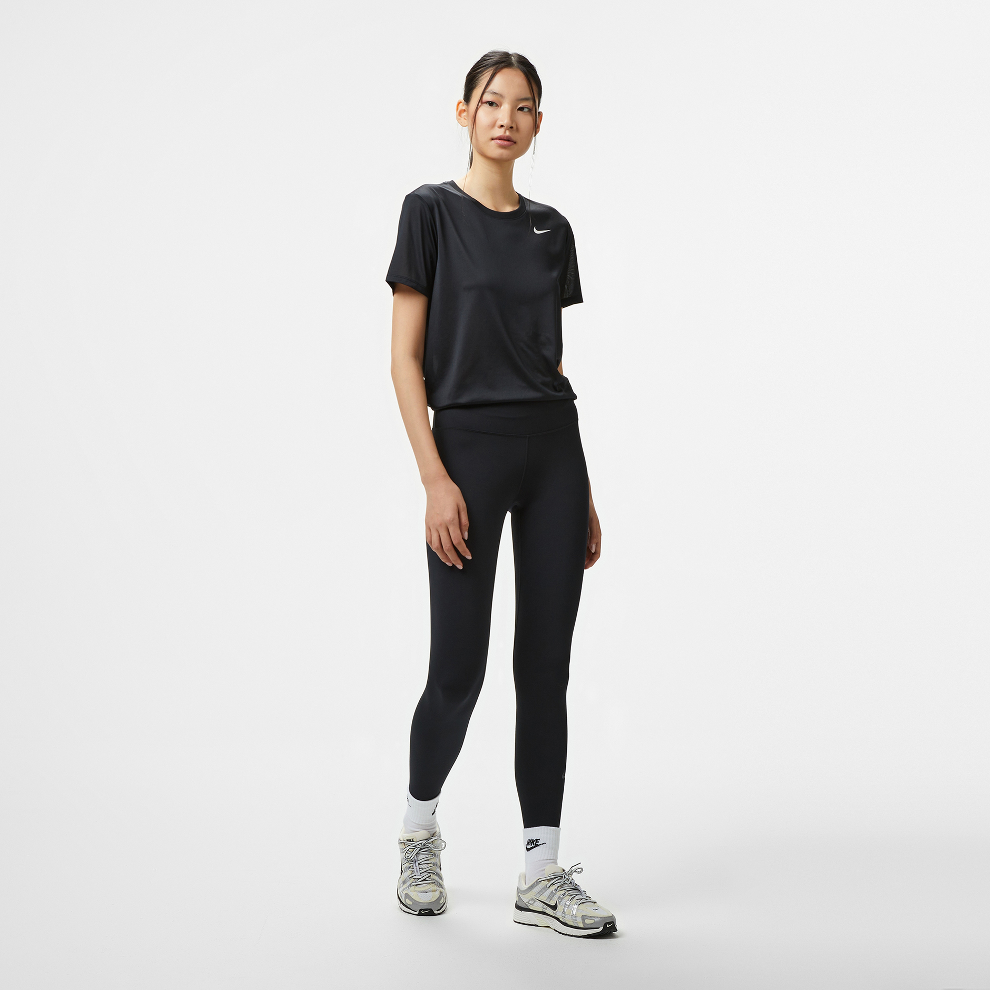 Nike Df One Hr 7/8 Tıght Kadın Siyah Tayt