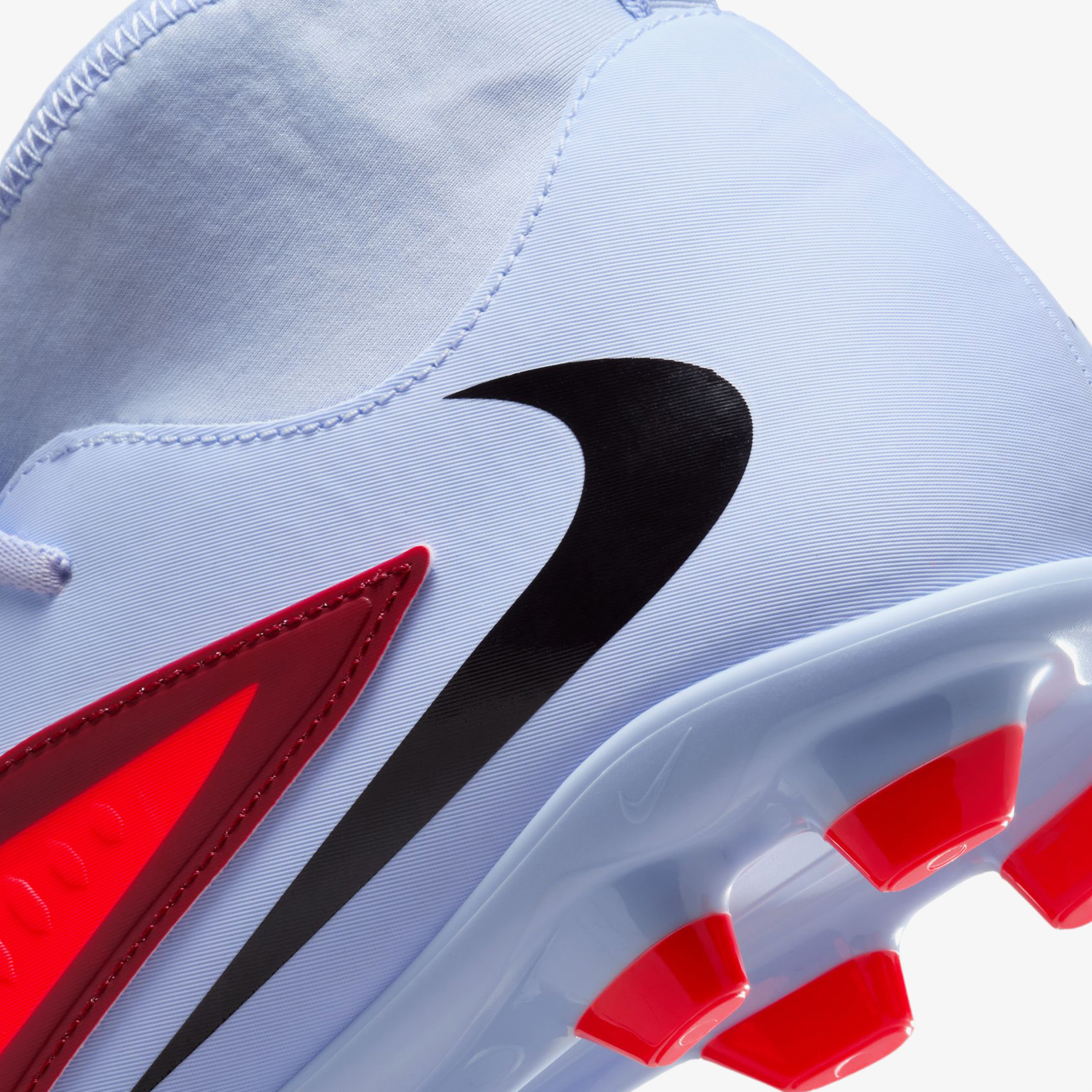 Nike Phantom 6 High Club Fg-Mg Erkek Mavi Çim Saha Kramponu