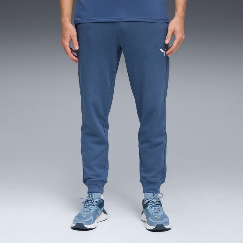 Puma Tad Ess French Terry Erkek Lacivert Antrenman Eşofman Altı