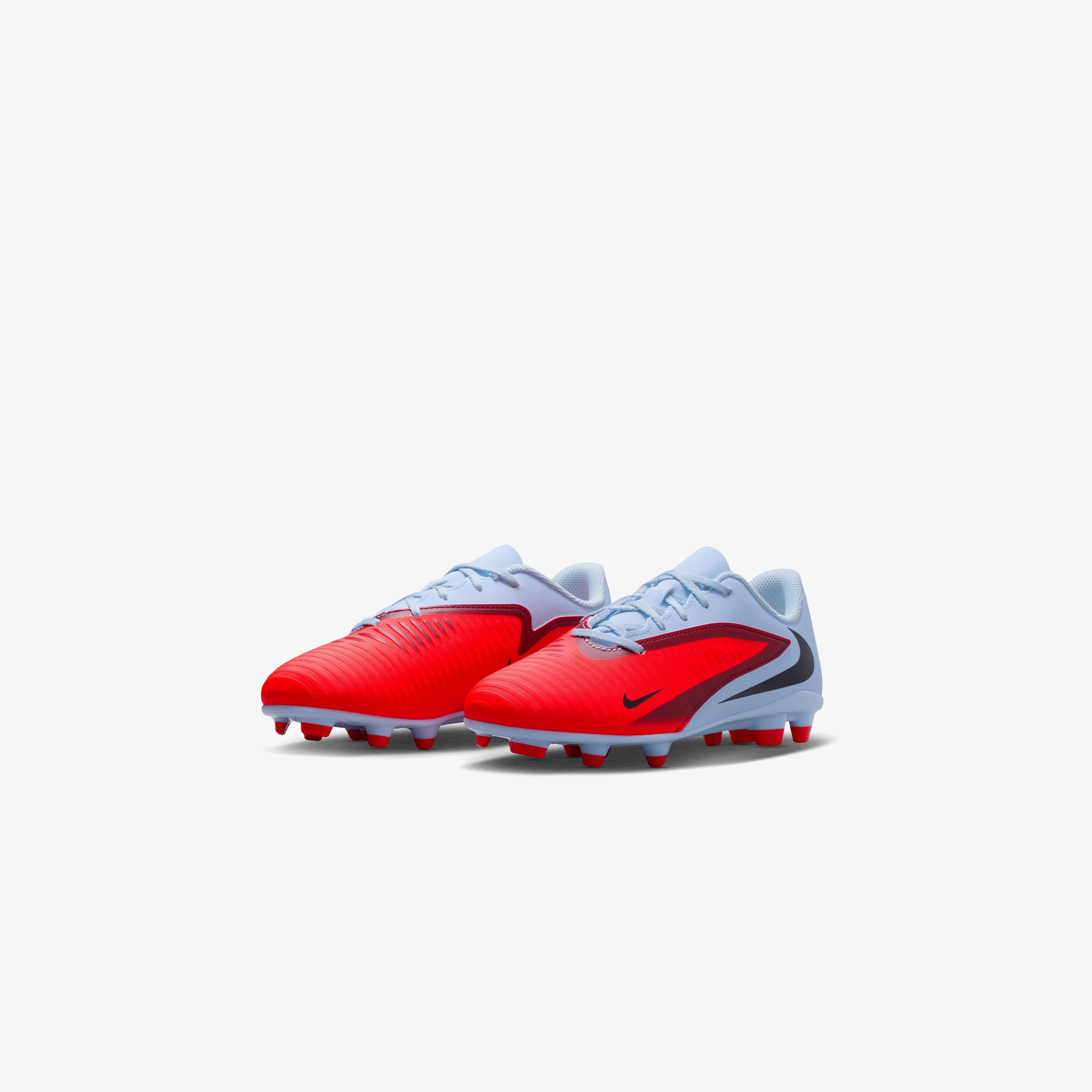 Nike Jr. Phantom 6 Low Club Çocuk Mavi Çim Saha Kramponu