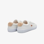 Lacoste Baseshot Evo Kadın Beyaz/Pembe Sneaker