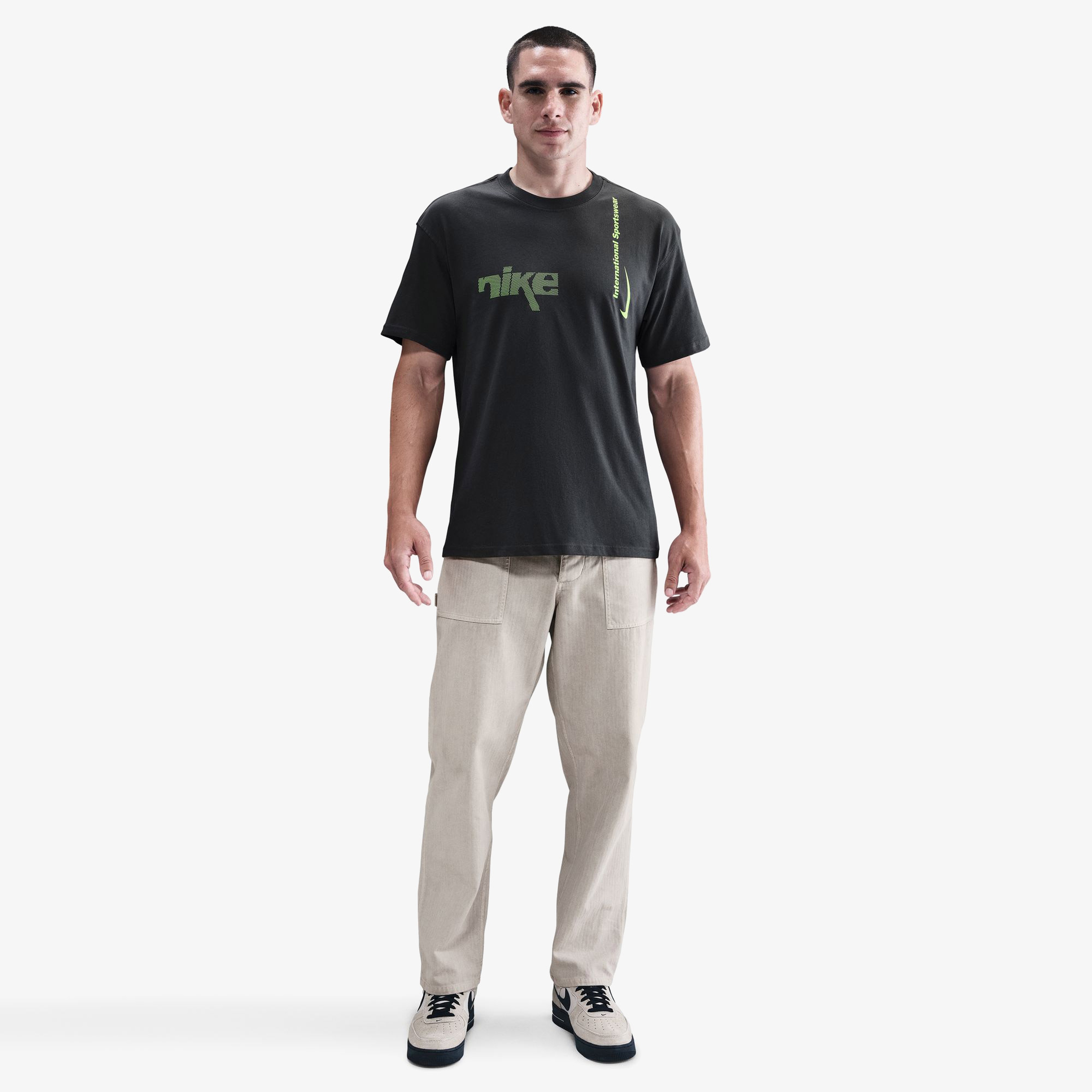 Nike Sportswear Erkek Siyah T-Shirt