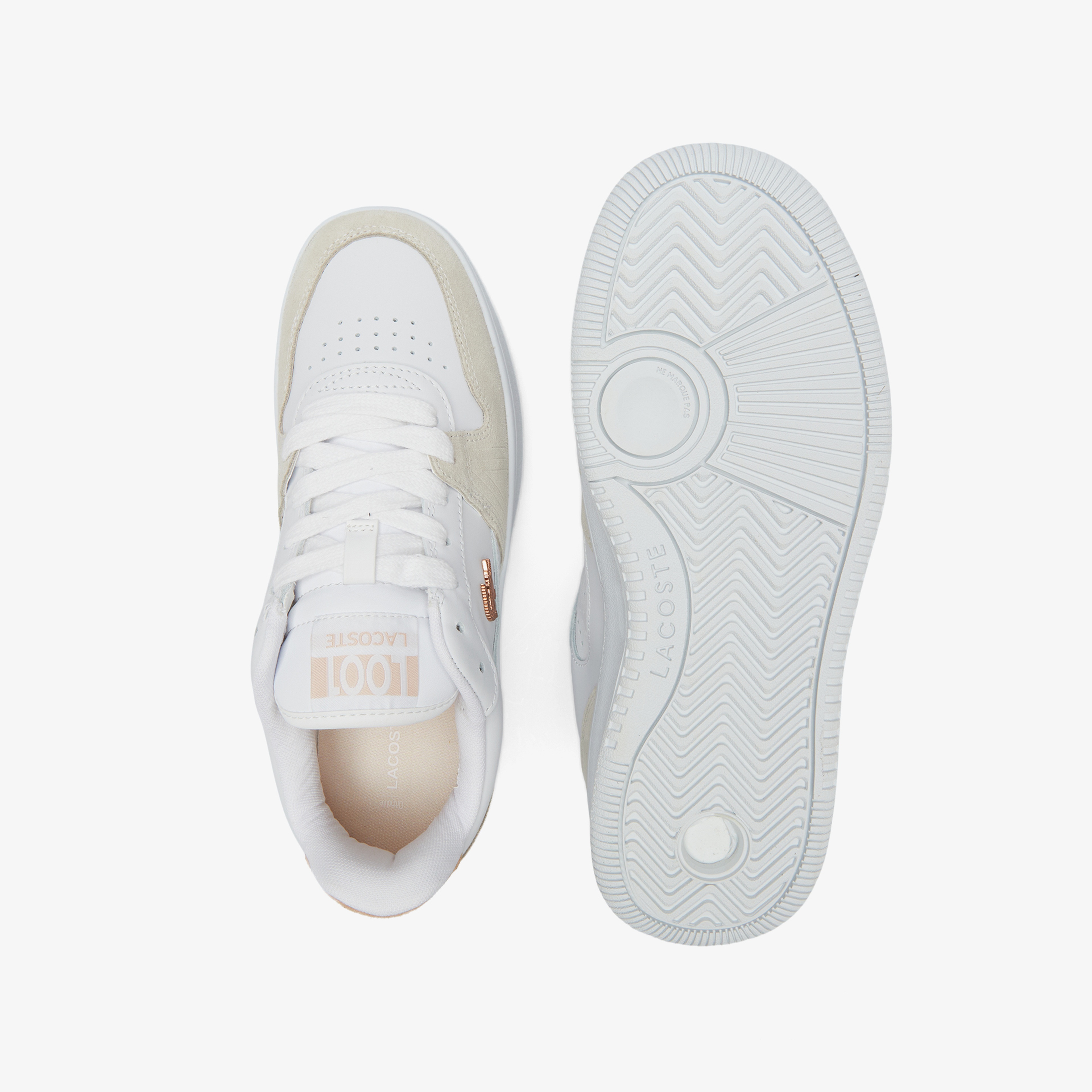 Lacoste L001 Set Kadın Beyaz/Pembe Sneaker