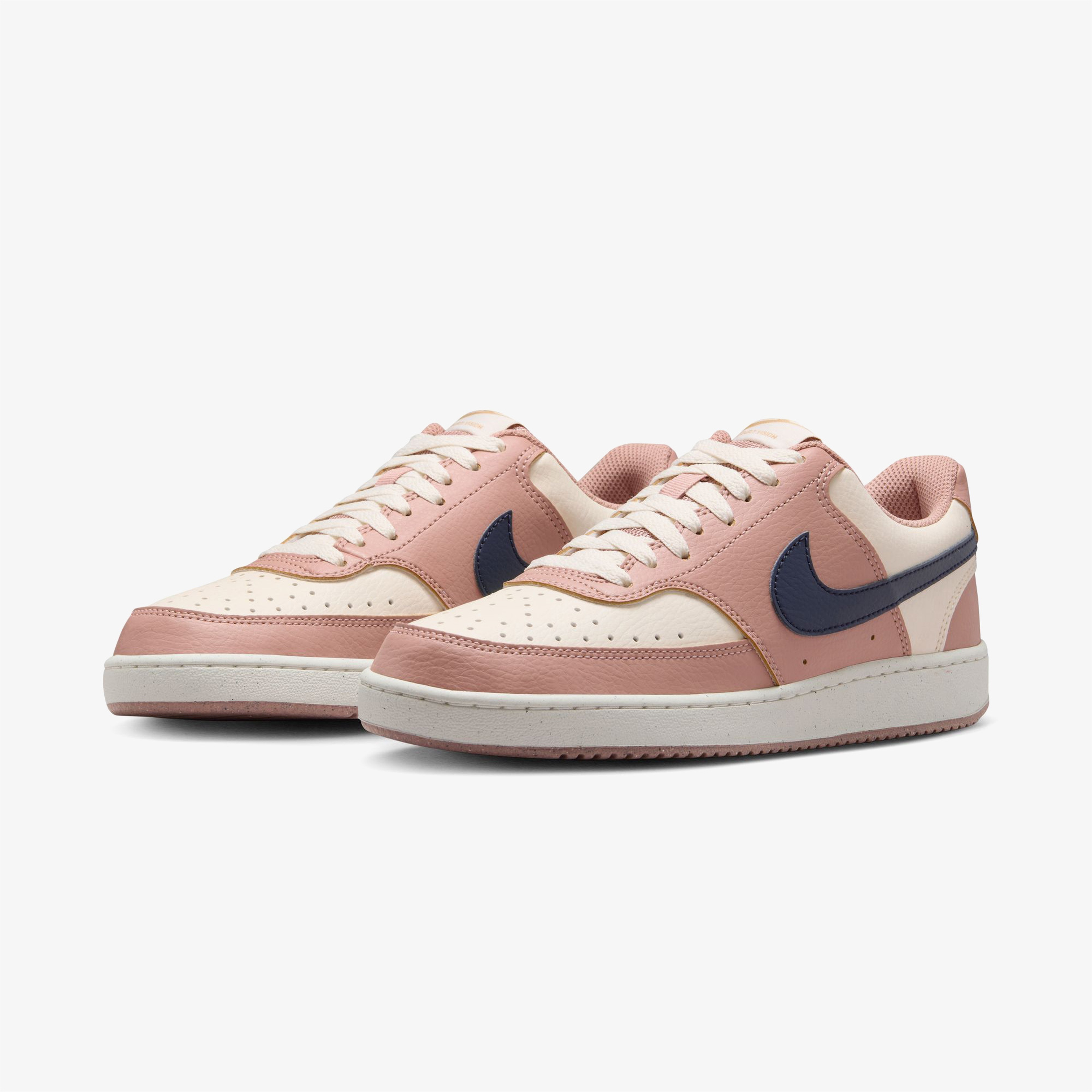 Nike Court Vision Low Next Nature Kadın Pembe Spor Ayakkabı