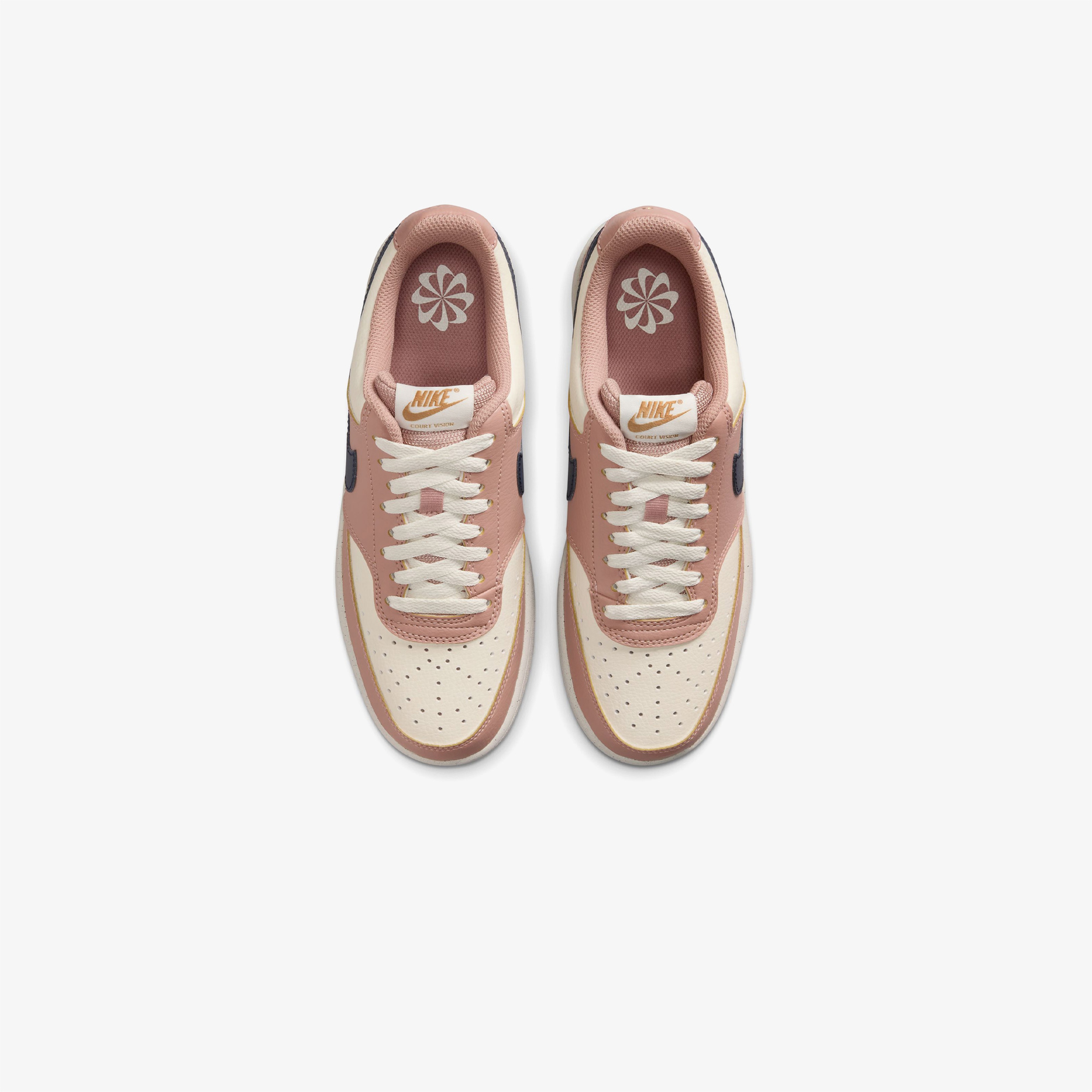 Nike Court Vision Low Next Nature Kadın Pembe Spor Ayakkabı