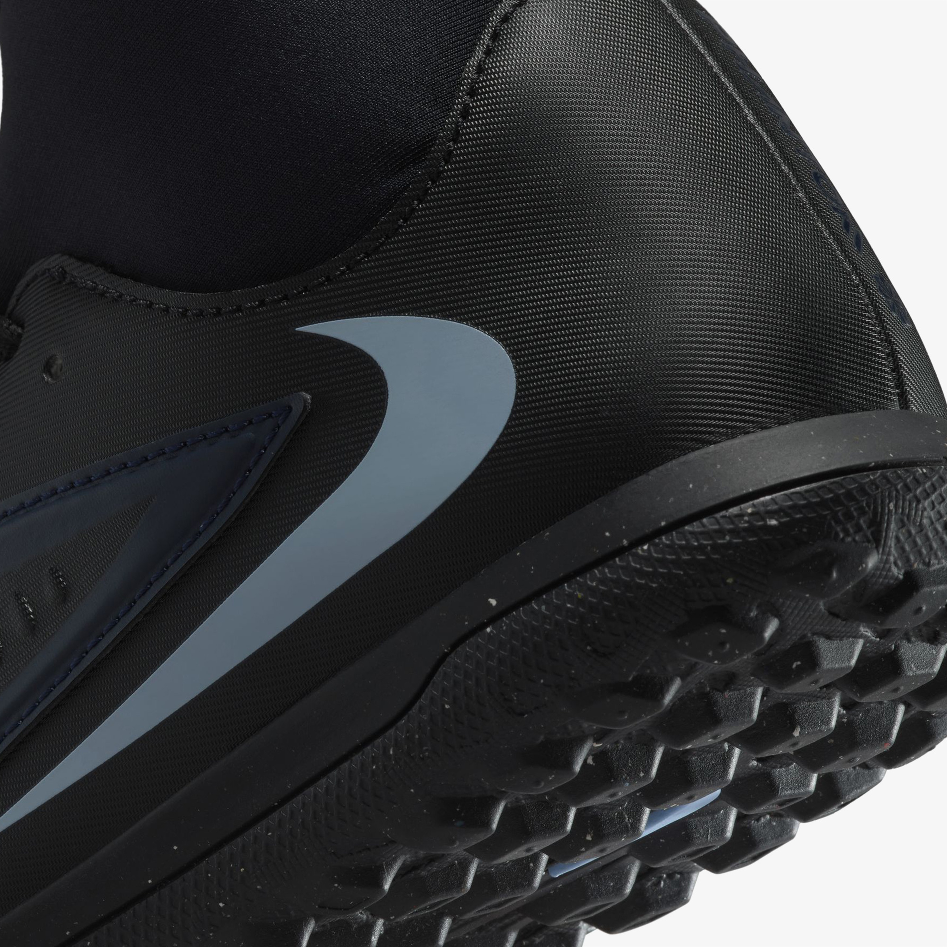 Nike Jr Phantom 6 High Club Tf Çocuk Siyah Halı Saha Kramponu