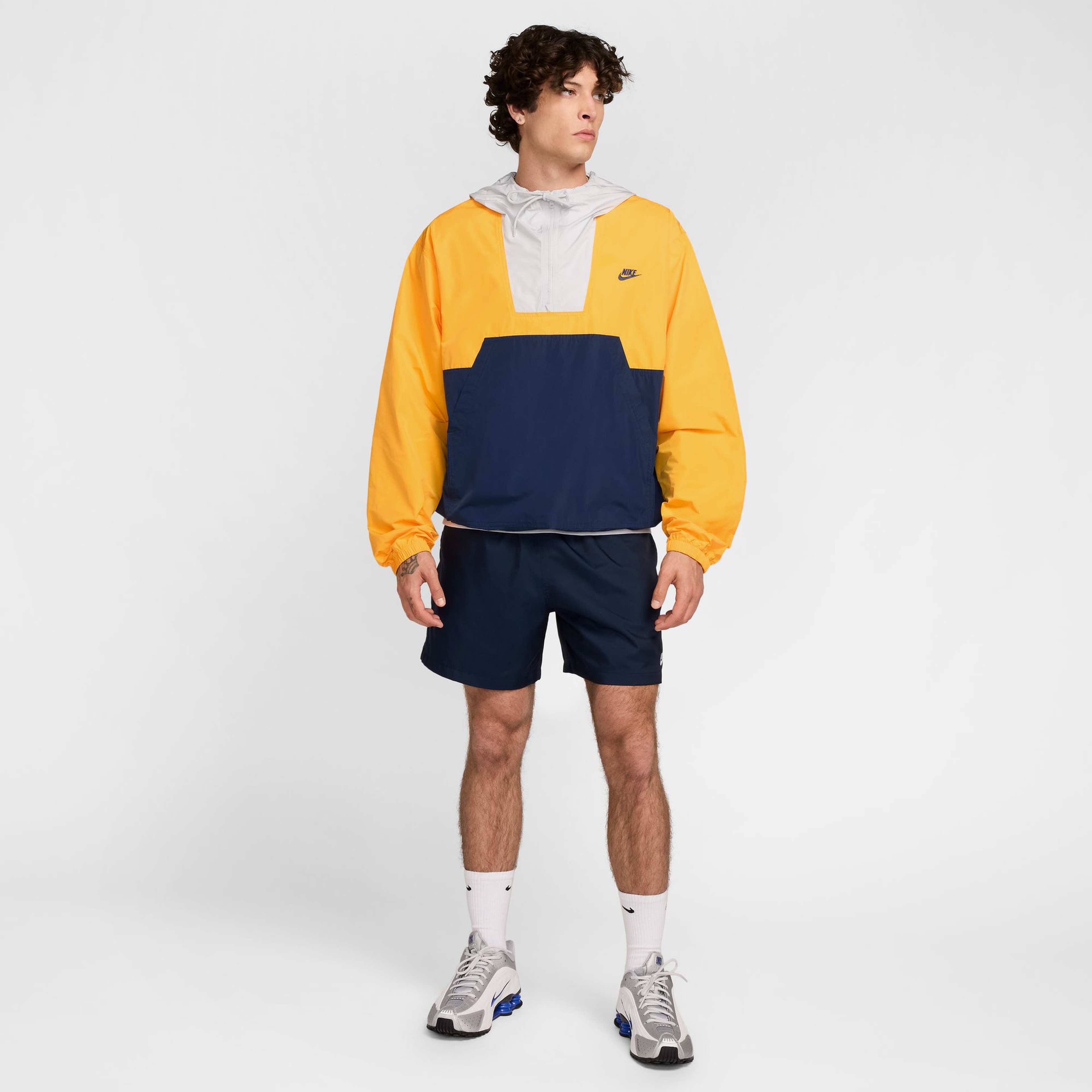 Nike Club Erkek Sarı Sweatshirt