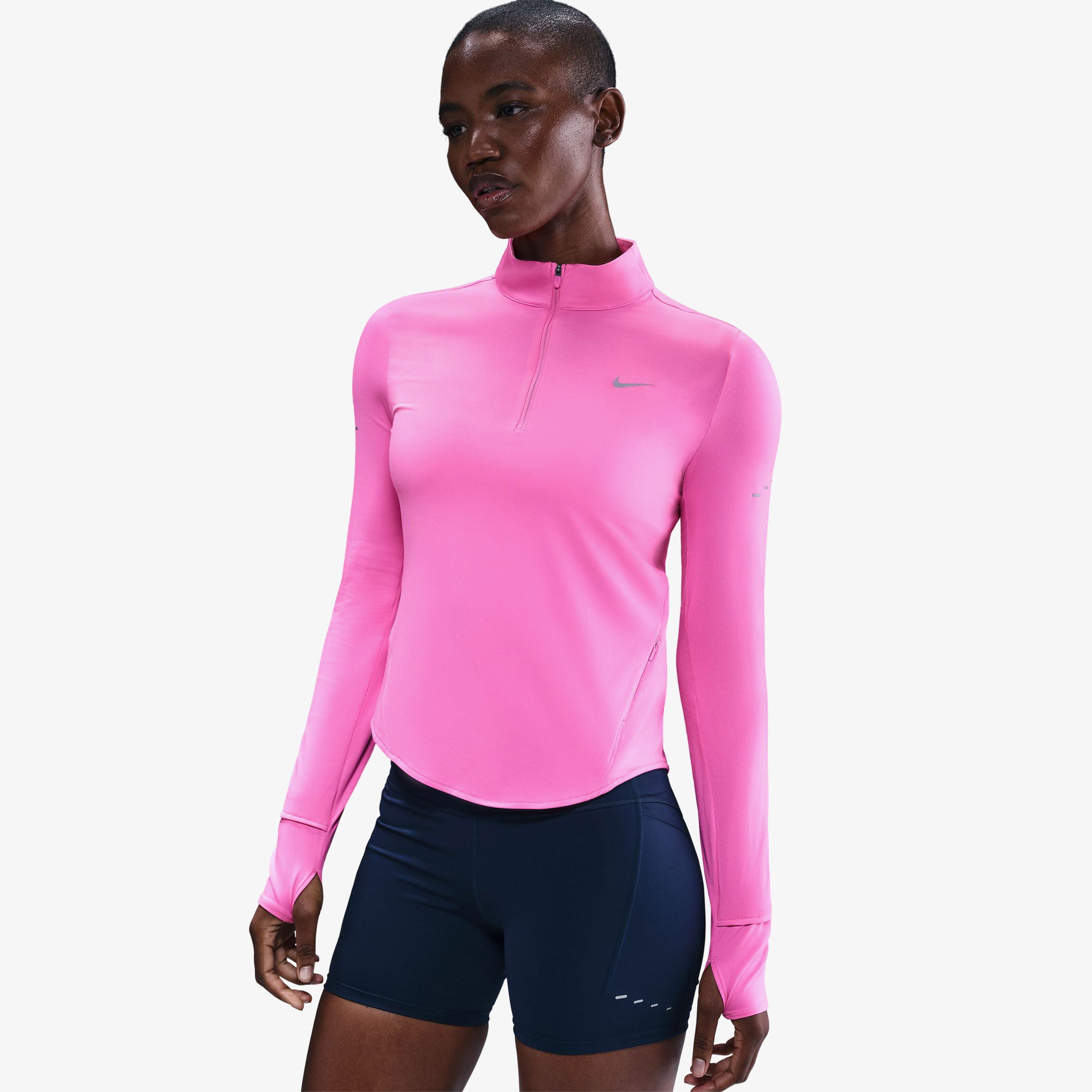 Nike Swift Kadın Pembe Koşu Sweatshirt