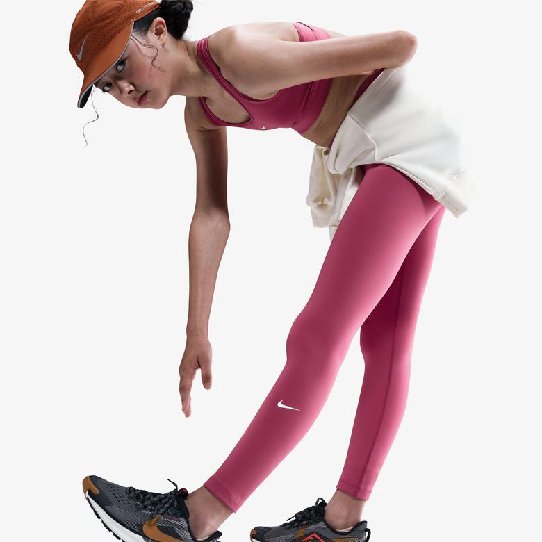 Nike One Çocuk Kırmızı Tayt