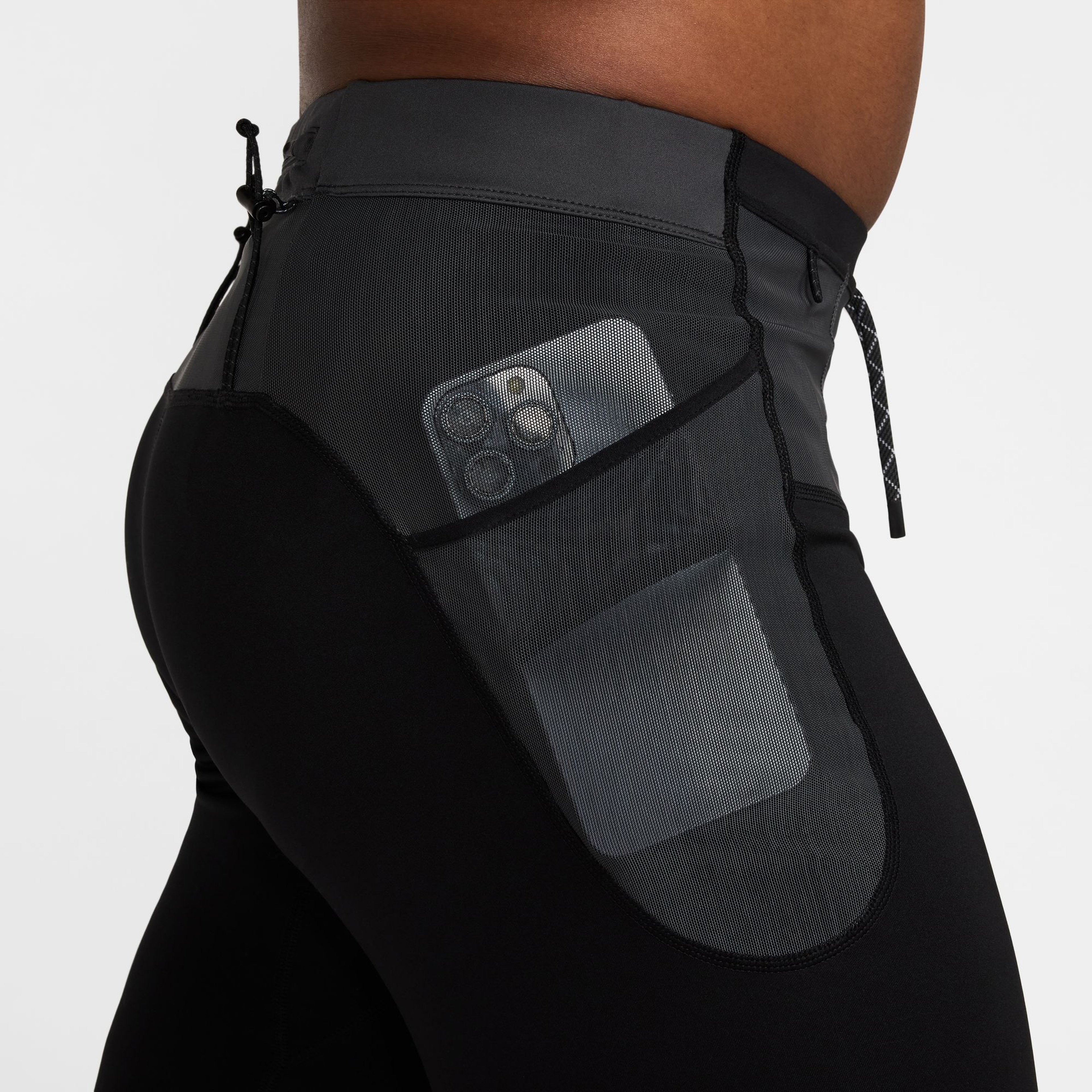 Nike Lava Loops Erkek Siyah Koşu Taytı