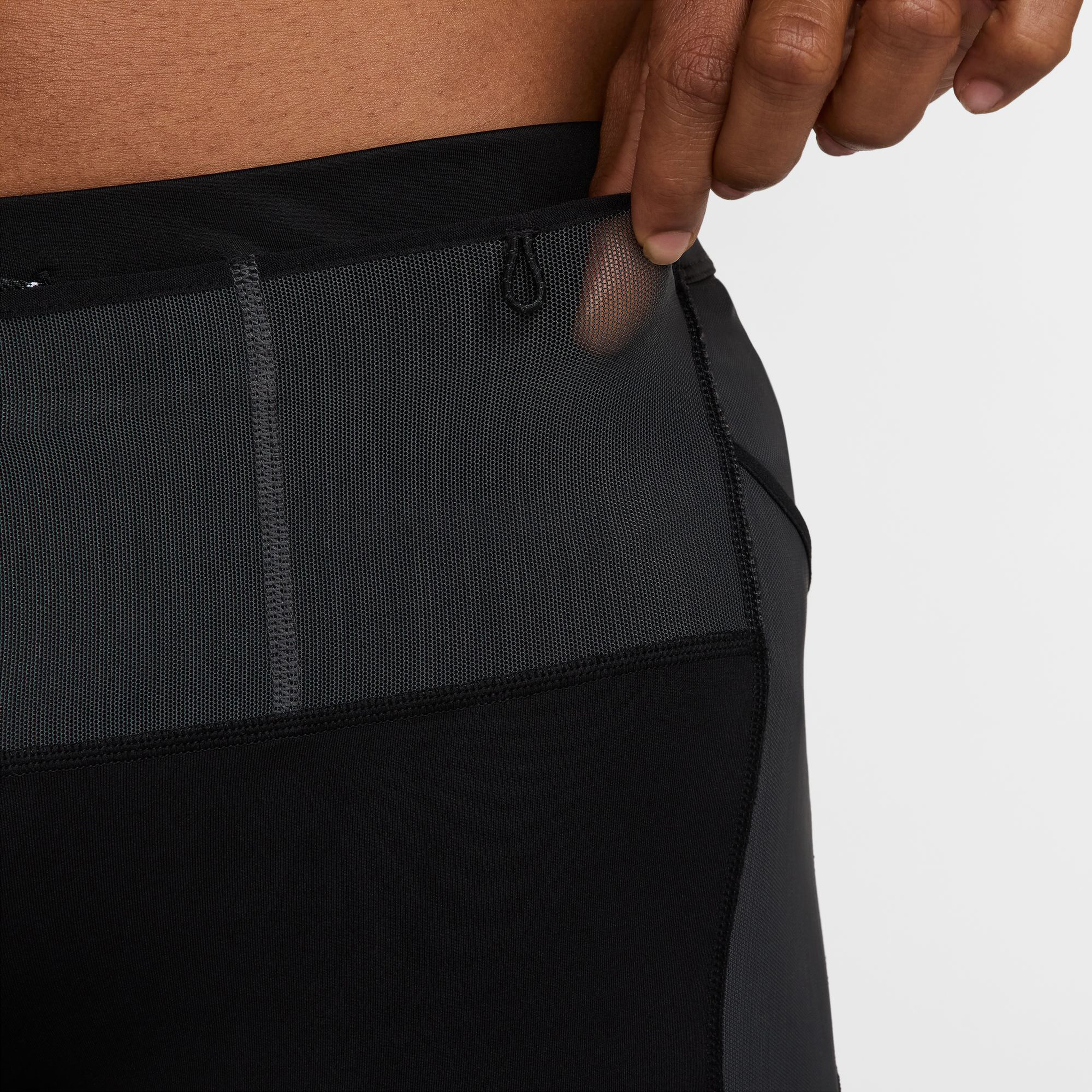 Nike Lava Loops Erkek Siyah Koşu Taytı