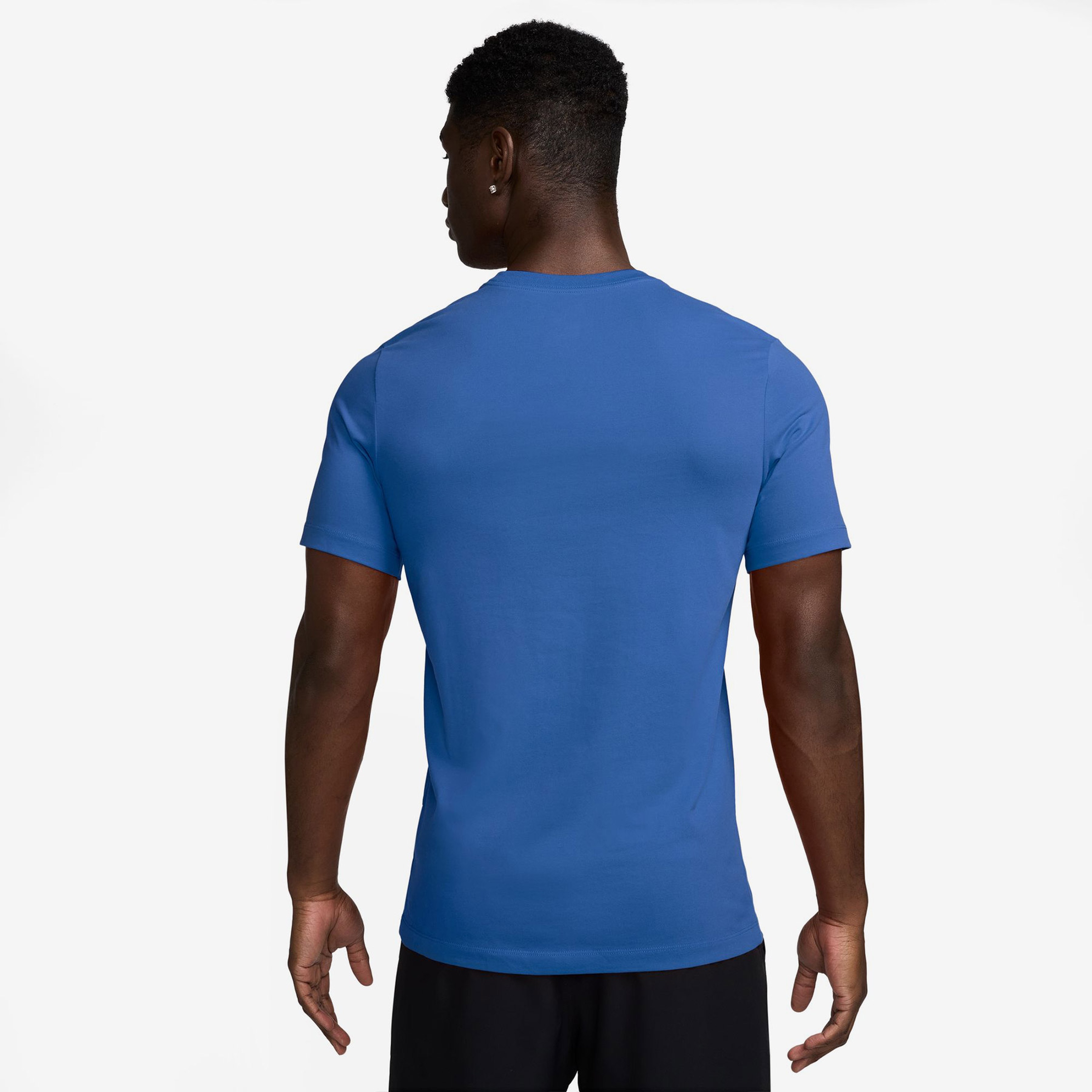 Nike Pro Dri-FIT Erkek Lacivert Antrenman T-Shirt
