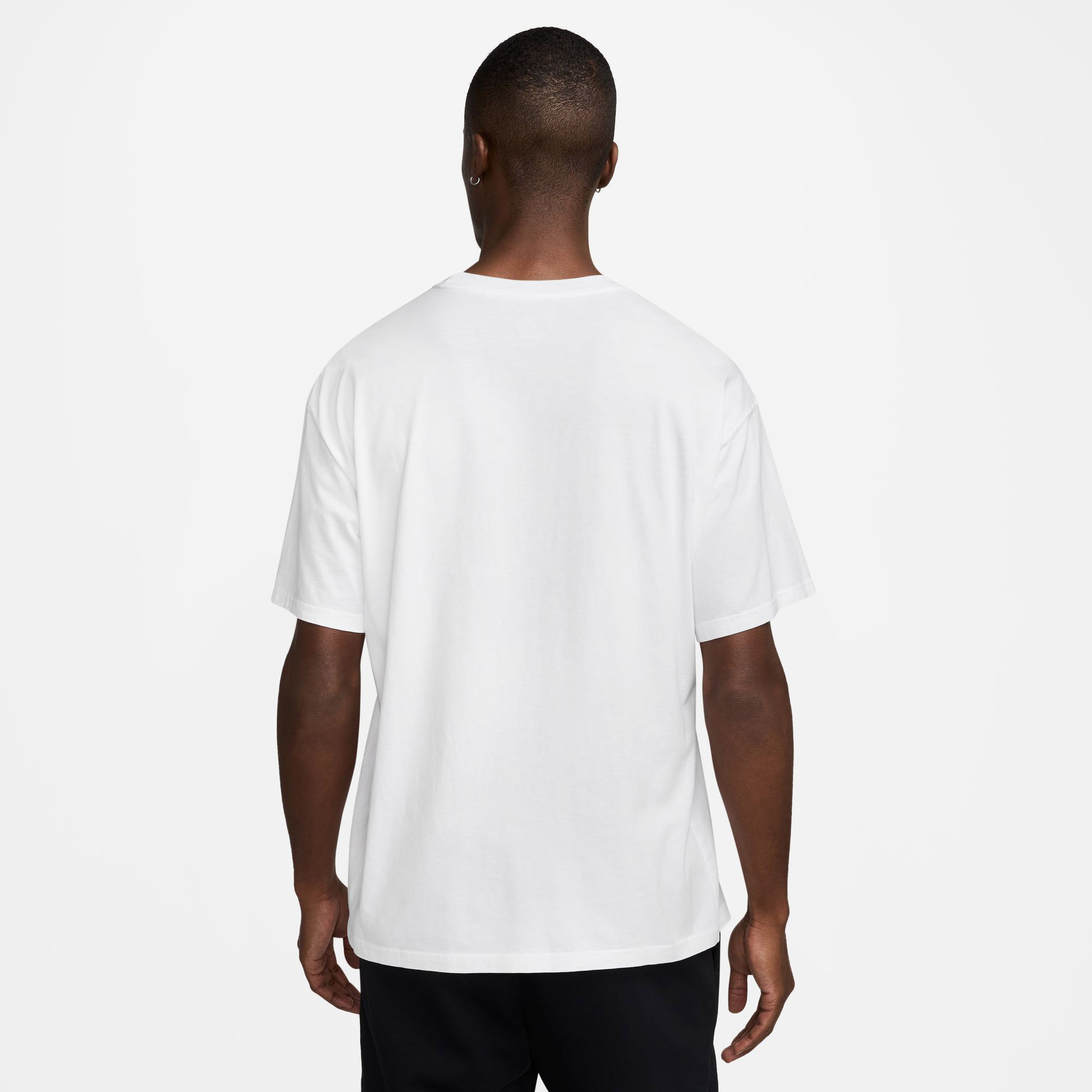 Nike Stride Erkek Beyaz Antrenman T-Shirt