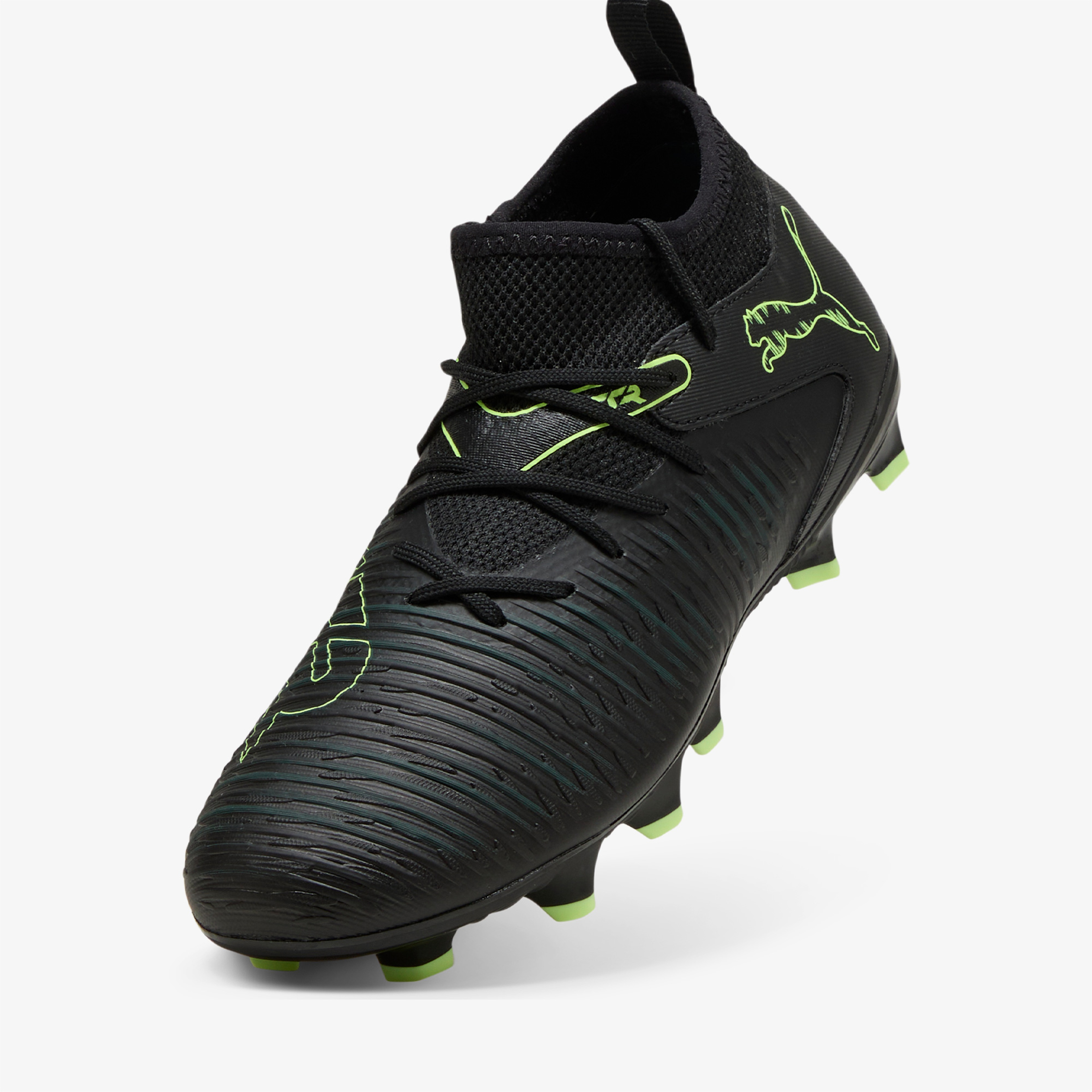 Puma Future 8 Match Fg-Ag Çocuk Siyah Çim Saha Kramponu