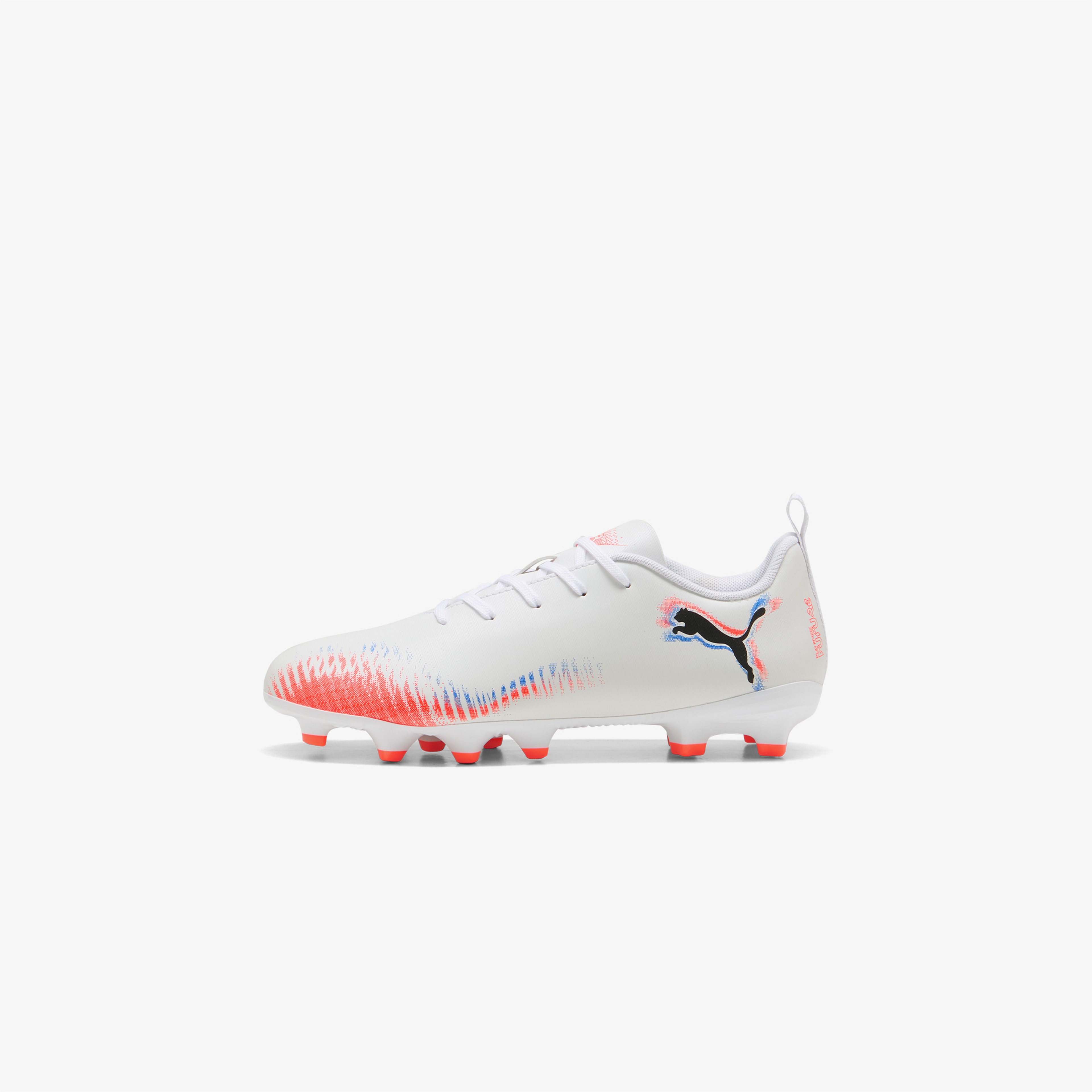 Puma Future 8 Play Fg-Ag Çocuk Beyaz Çim Saha Kramponu