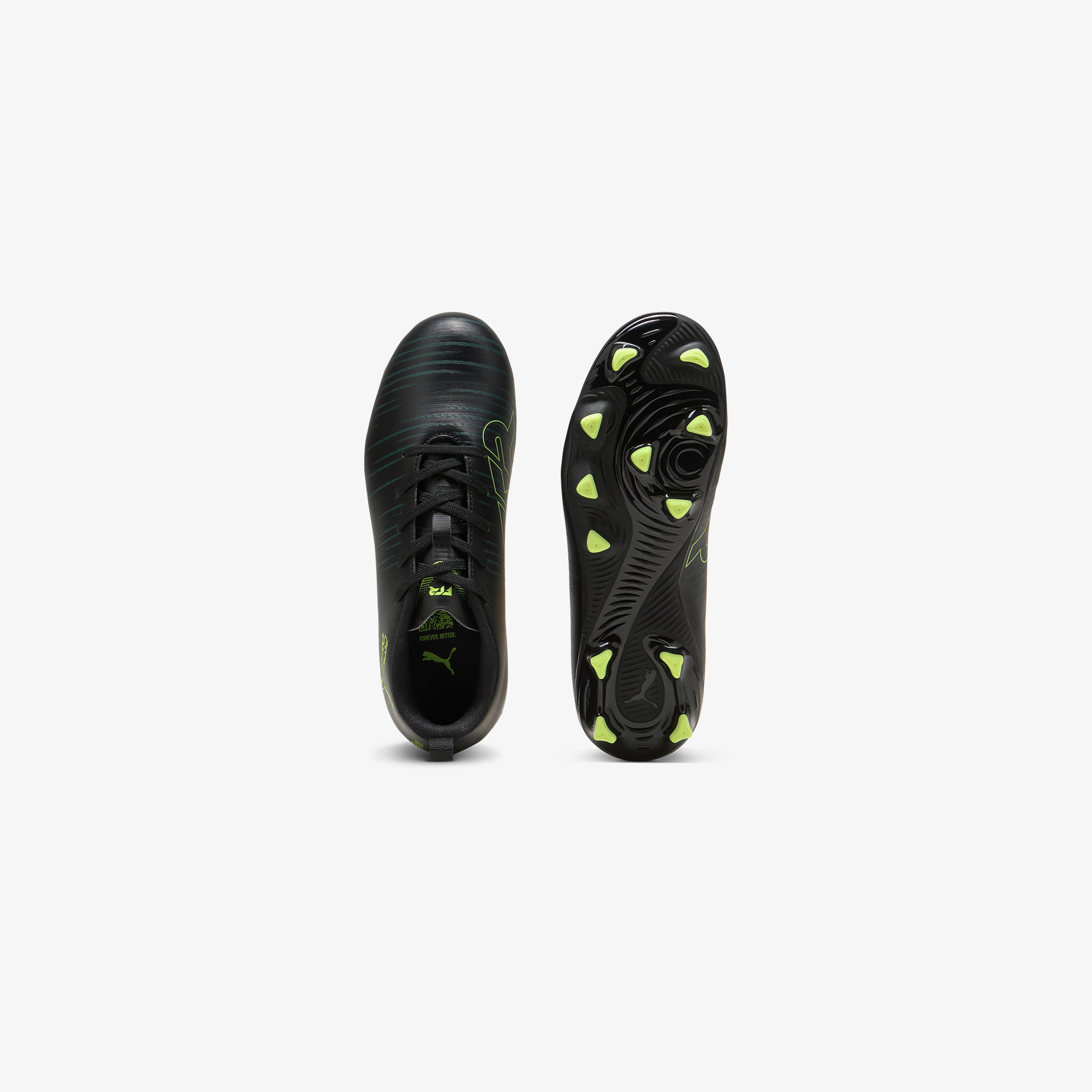 Puma Future 8 Play Fg-Ag Çocuk Siyah Çim Saha Kramponu