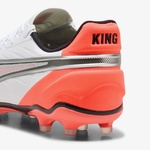 Puma King Match Fg-Ag Erkek Beyaz Çim Saha Kramponu