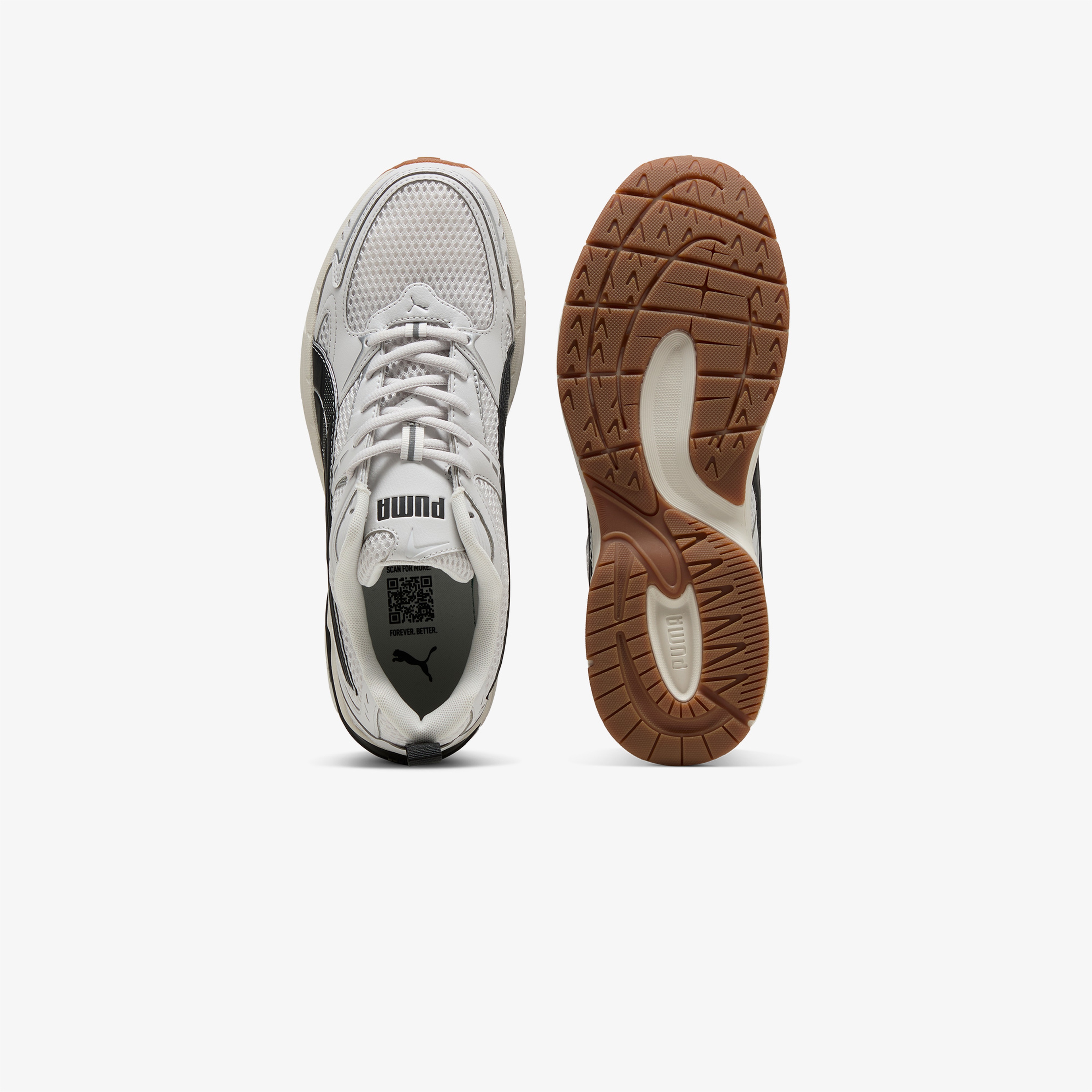 Puma Milenio Tech 2000 Erkek Gri Spor Ayakkabı