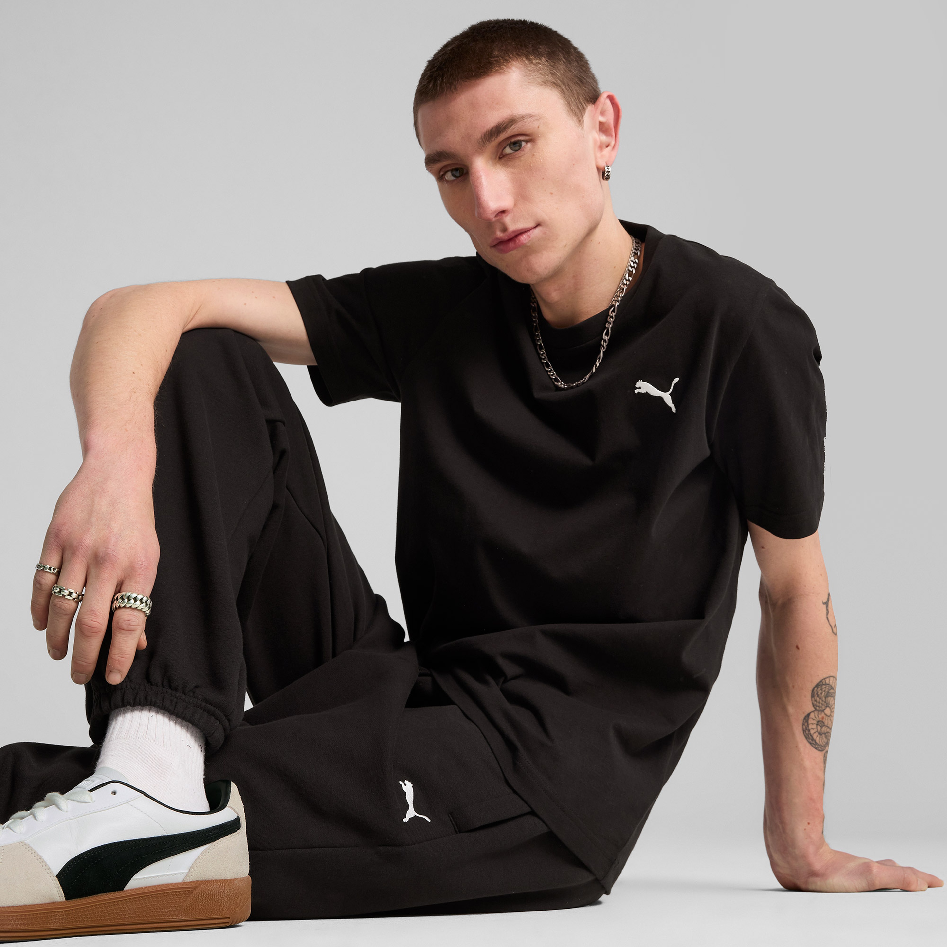 Puma Wardrobe Ess Erkek Siyah Eşofman Altı