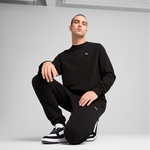 Puma Essentials Elevated Erkek Siyah Uzun Kollu Tişört