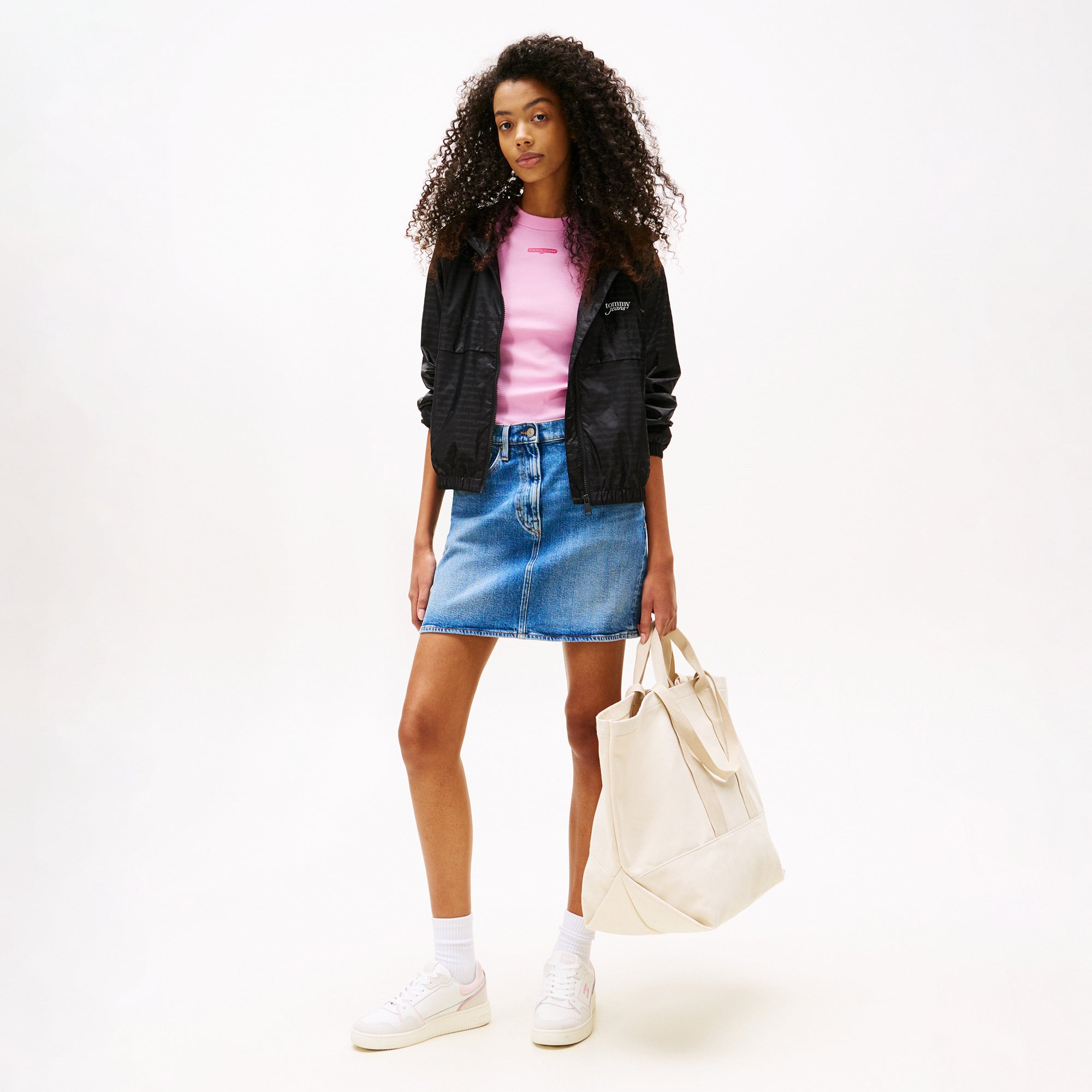 Tommy Hilfiger Kadın Siyah Ceket