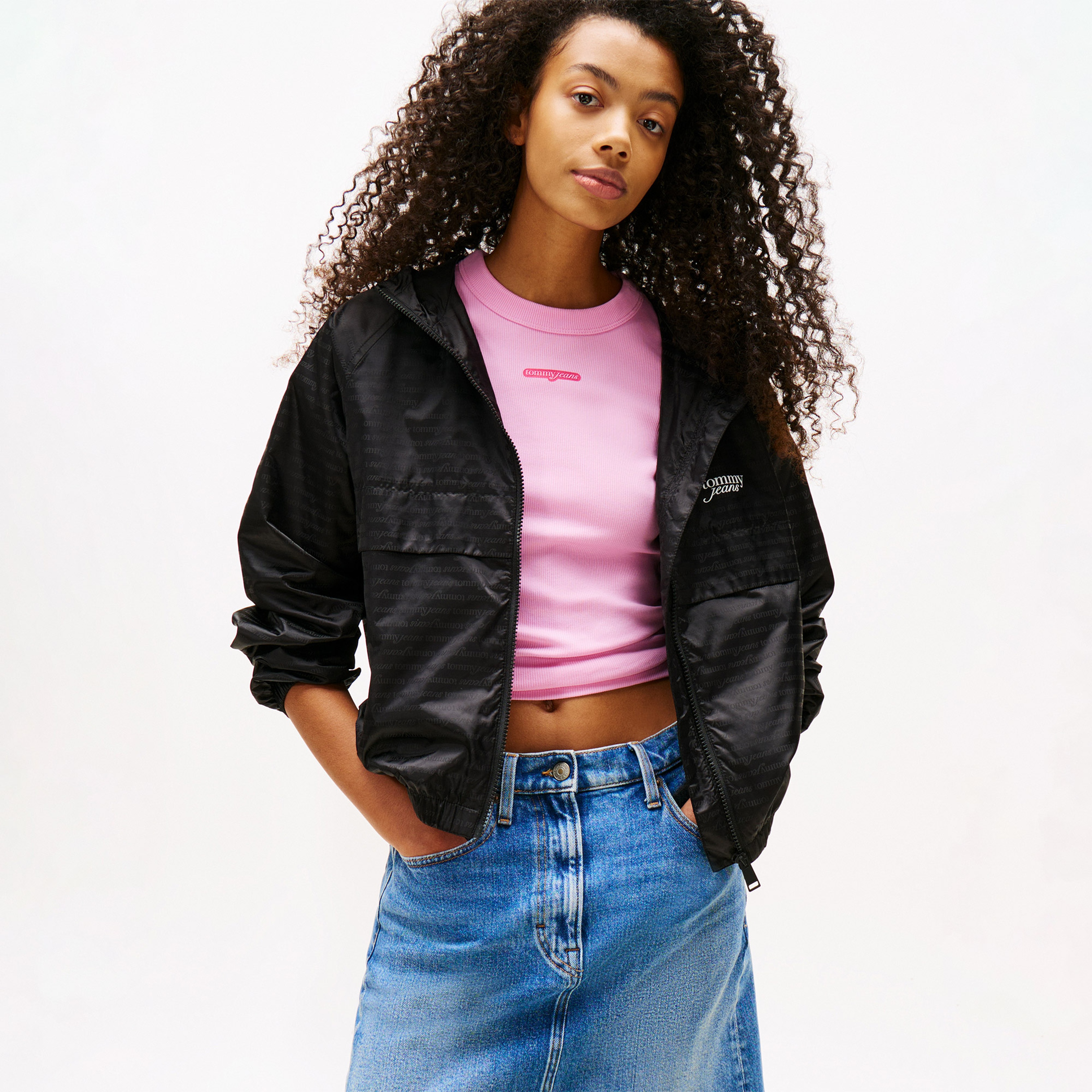 Tommy Hilfiger Kadın Siyah Ceket