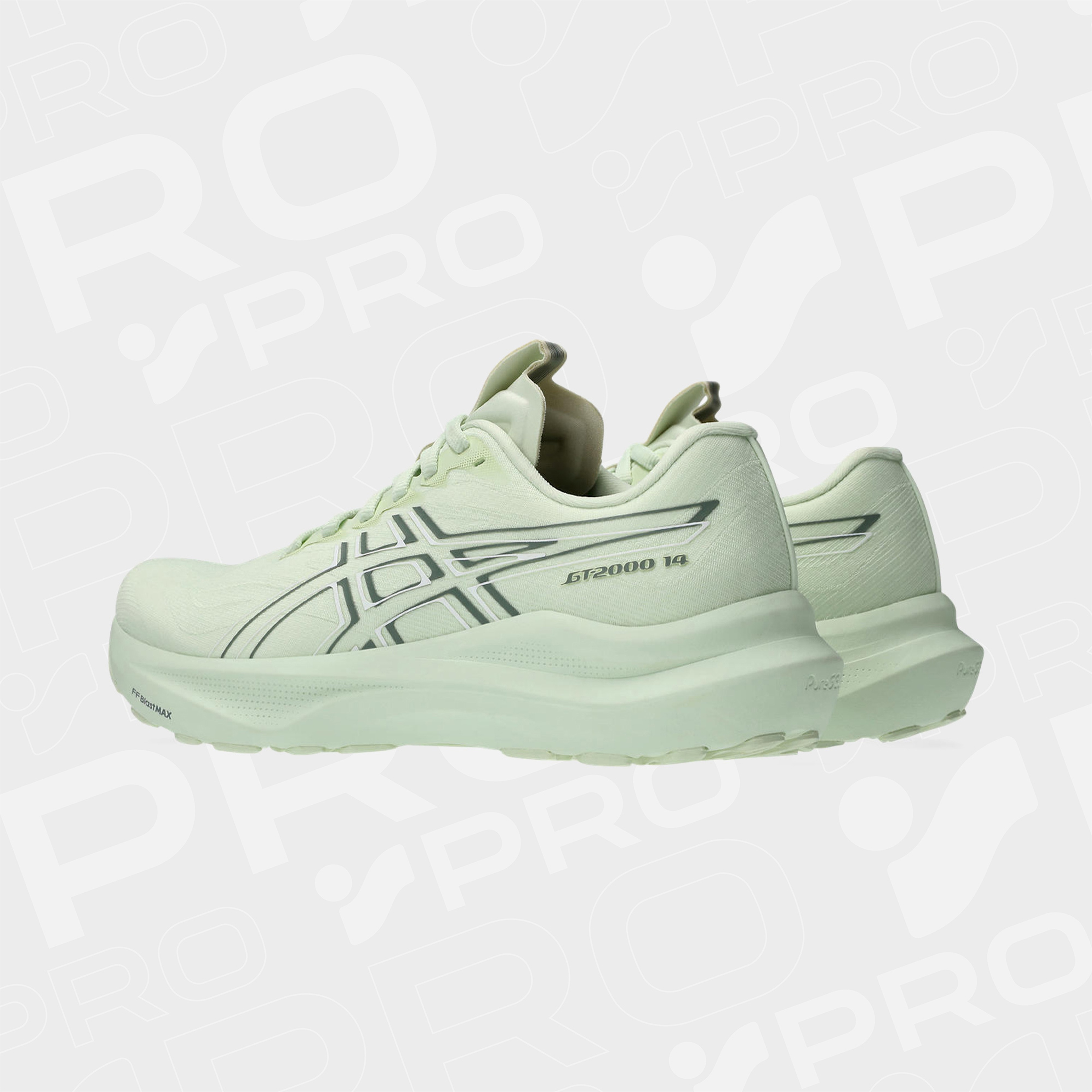 Asics Gt-2000 14 Kadın Yeşil Koşu Ayakkabısı