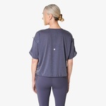 Asics Nagino Run Adjustable Ss Top Kadın Gri Koşu T-Shirt