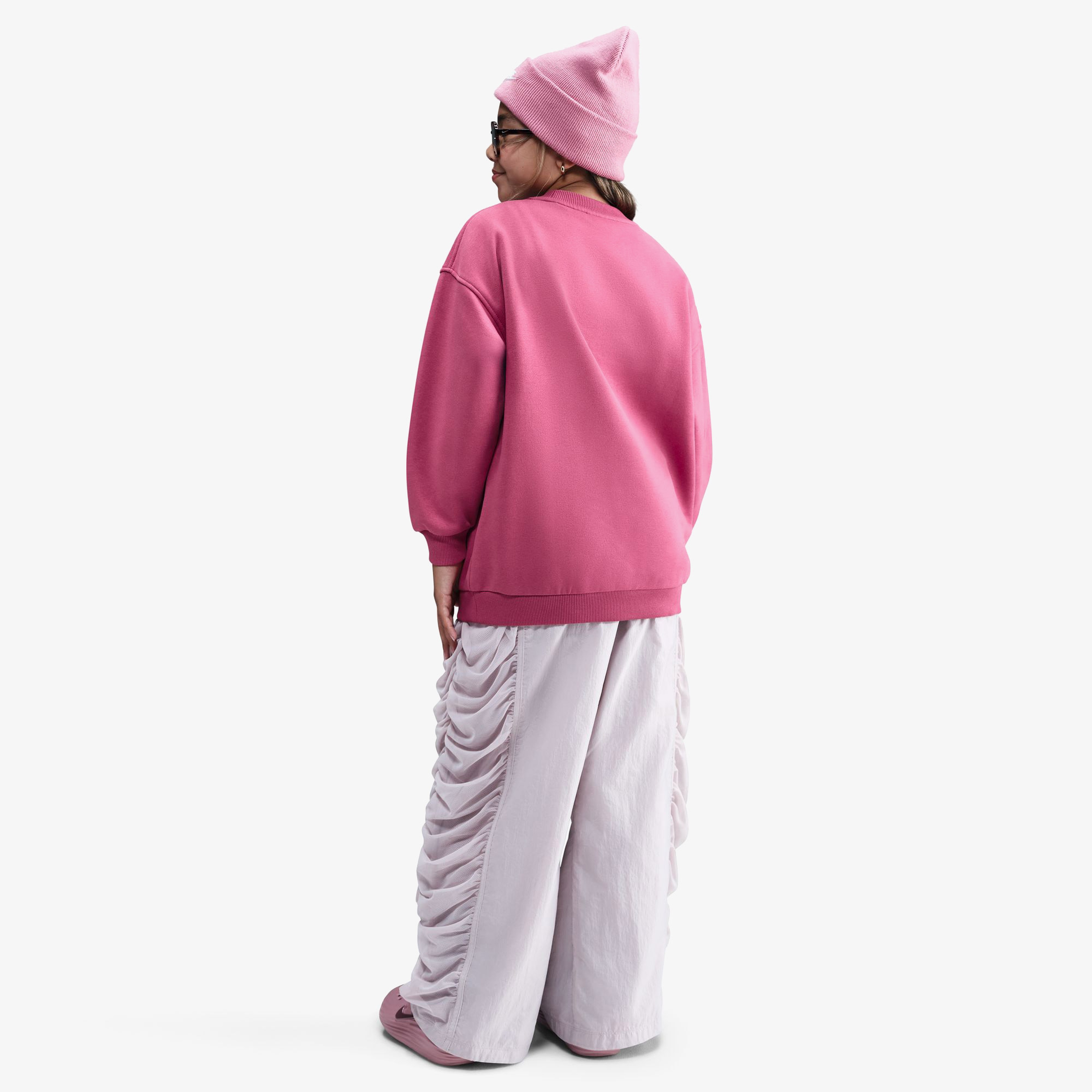 Nike Sportswear Club Fleece Çocuk Kırmızı Sweatshirt