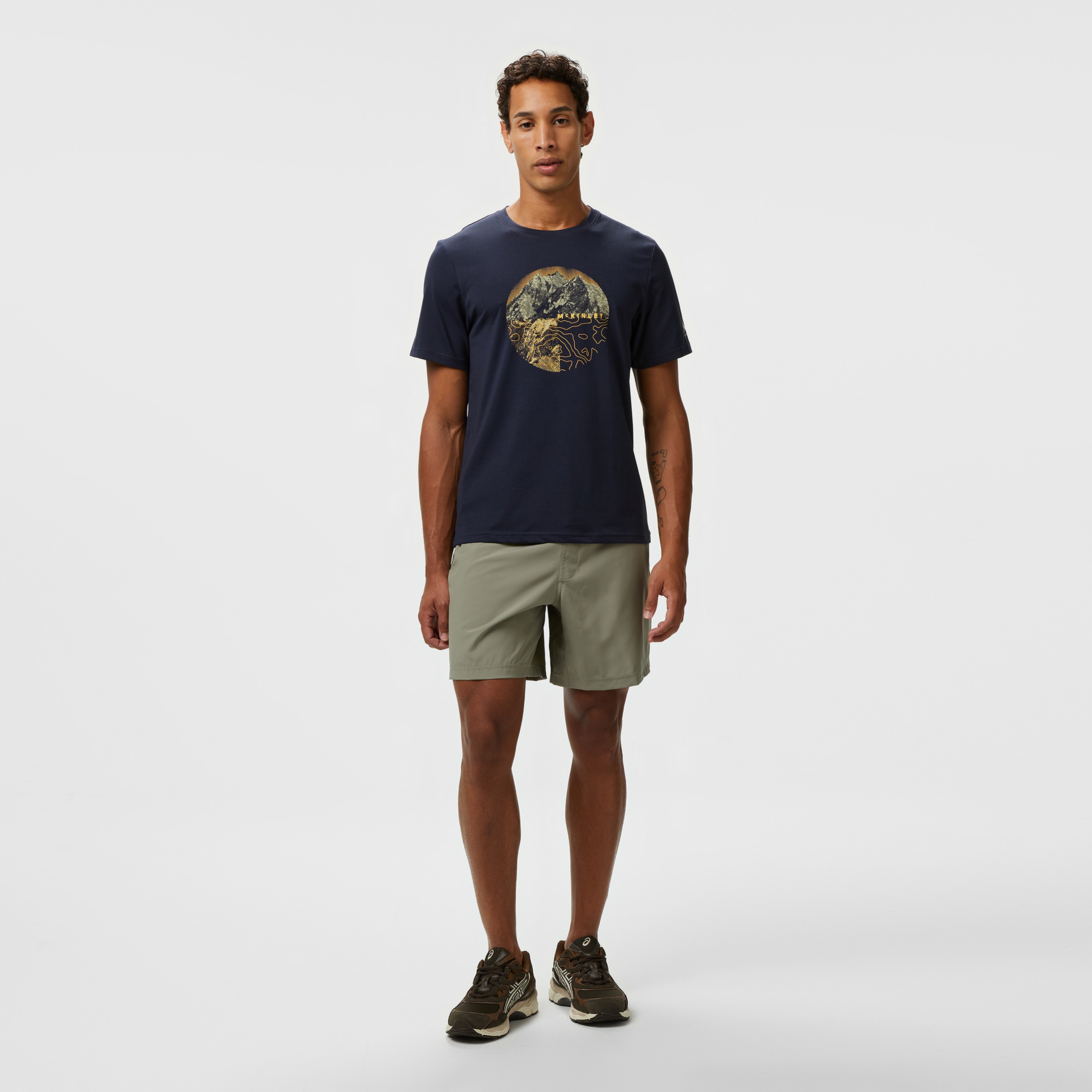 Mc Kinley Galla Erkek Gri T-Shirt