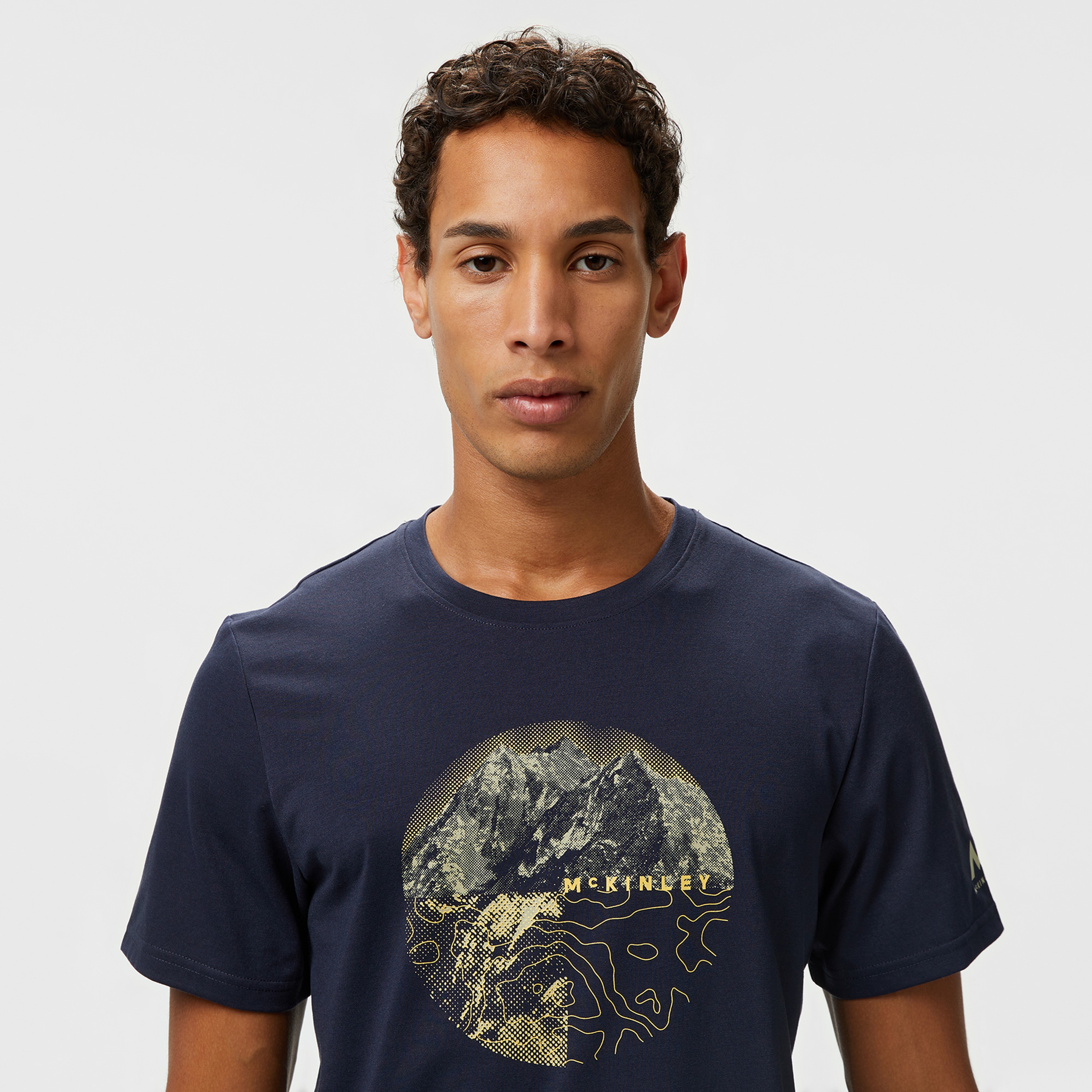 Mc Kinley Galla Erkek Gri T-Shirt