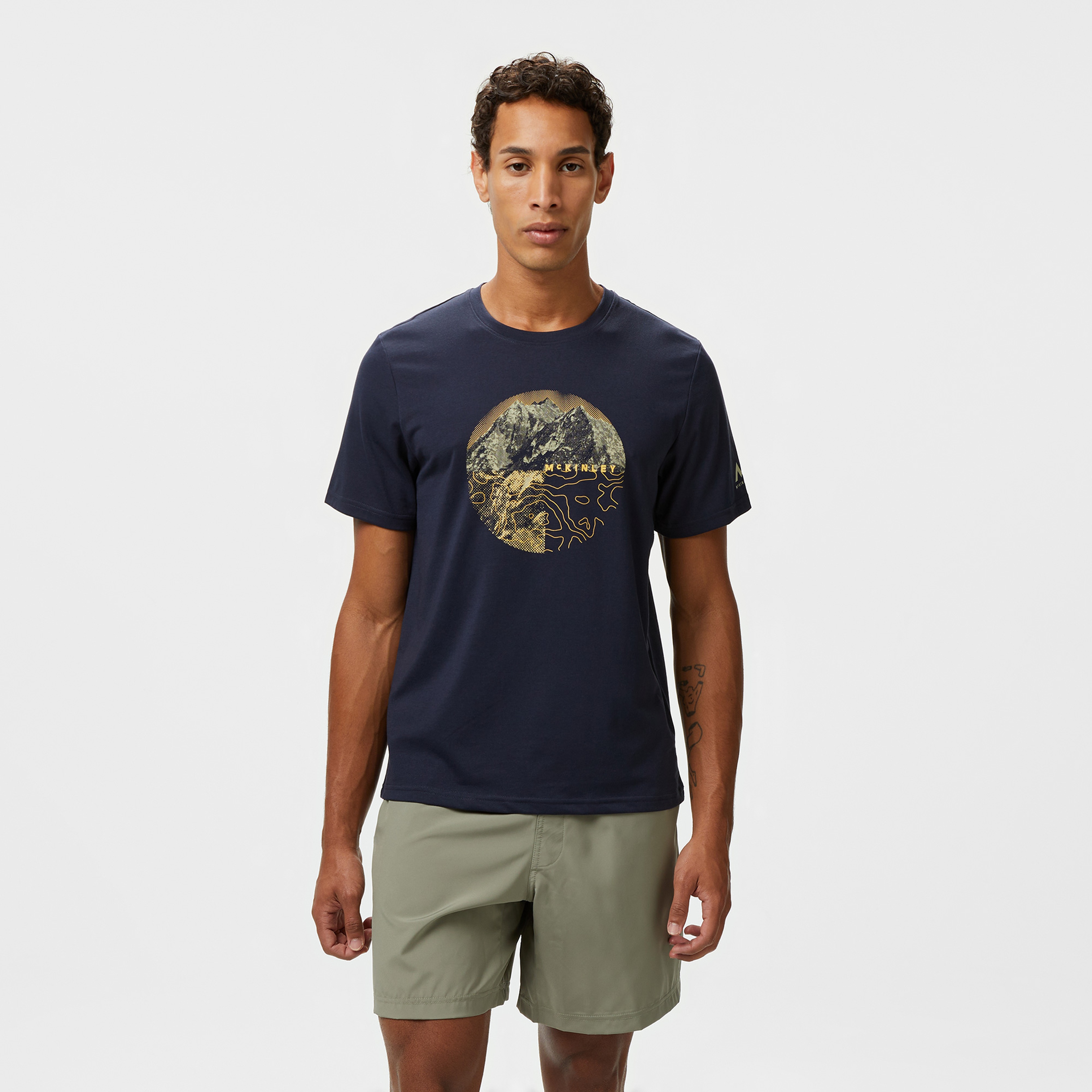 Mc Kinley Galla Erkek Gri T-Shirt