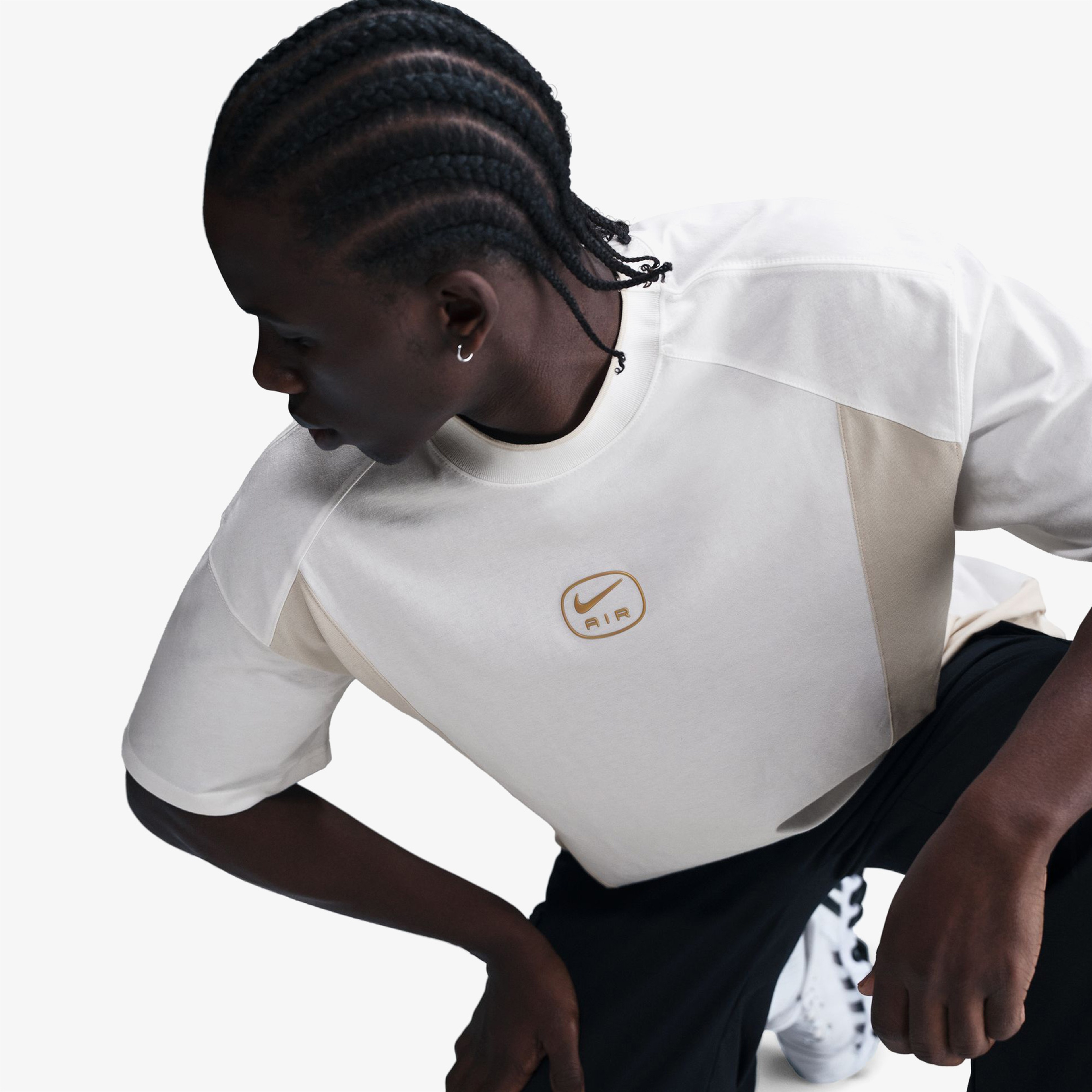 Nike Air Erkek Beyaz T-Shirt